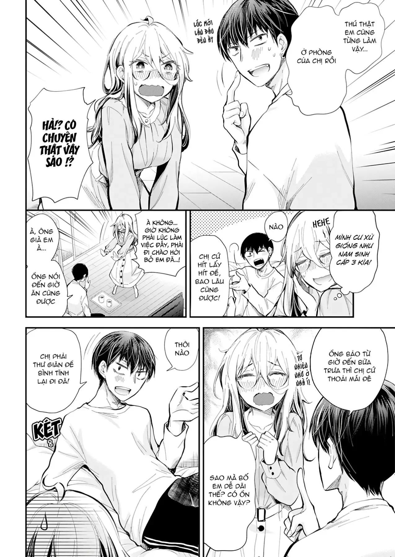 Shingeki No Eroko-San: Hen Na Oneesan Wa Danshi Kousei To Nakayoku Naritai Chap 31 - Next Chap 30