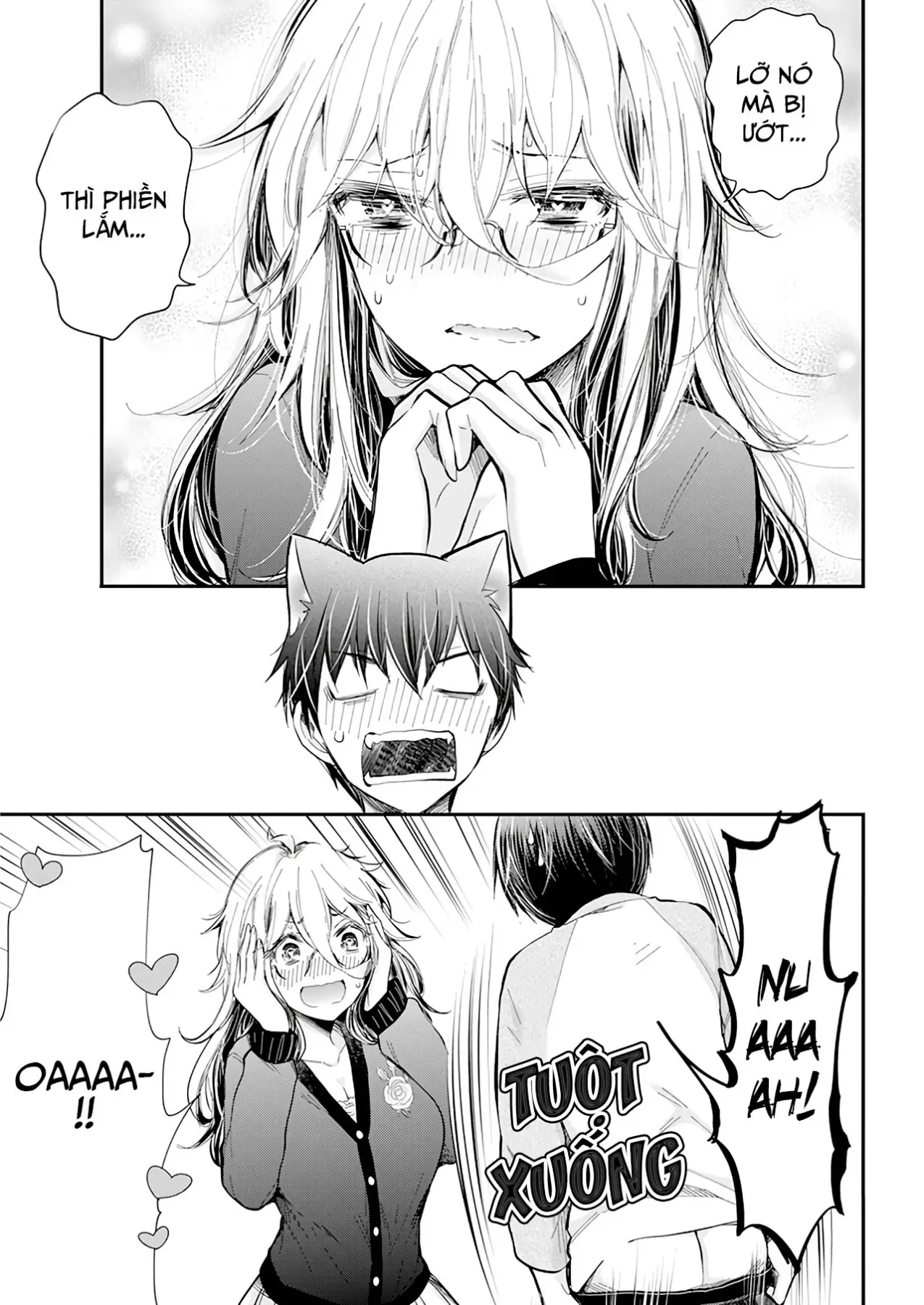 Shingeki No Eroko-San: Hen Na Oneesan Wa Danshi Kousei To Nakayoku Naritai Chap 32 - Next Chap 31