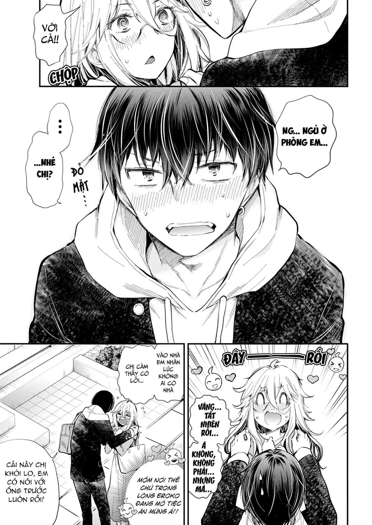 Shingeki No Eroko-San: Hen Na Oneesan Wa Danshi Kousei To Nakayoku Naritai Chap 32 - Next Chap 31