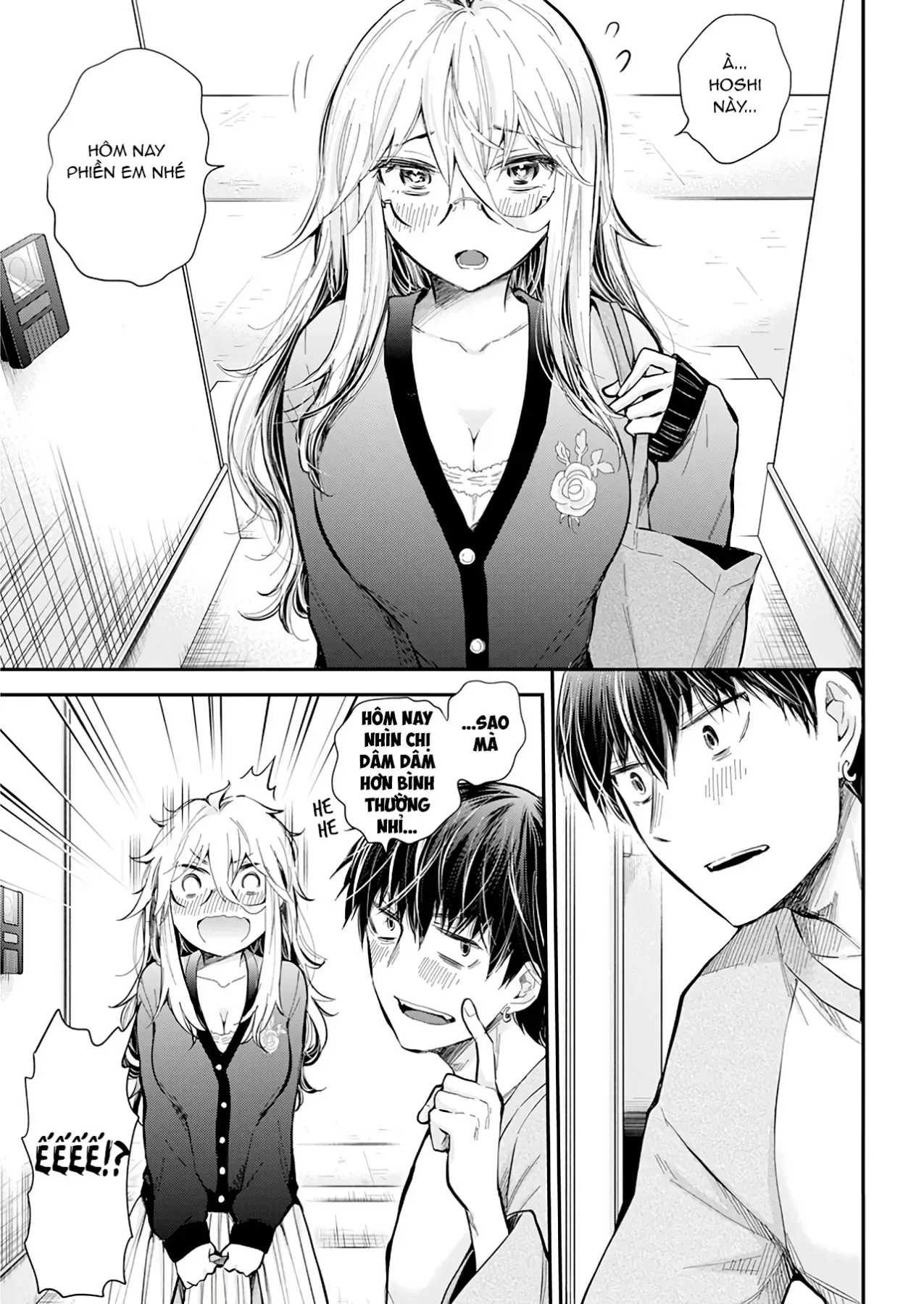 Shingeki No Eroko-San: Hen Na Oneesan Wa Danshi Kousei To Nakayoku Naritai Chap 32 - Next Chap 31