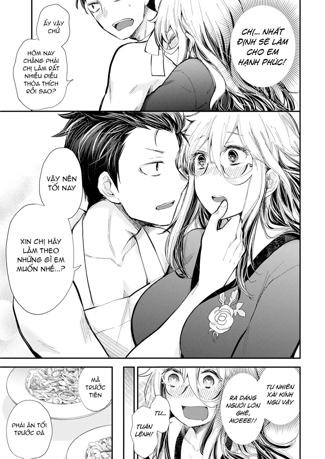 Shingeki No Eroko-San: Hen Na Oneesan Wa Danshi Kousei To Nakayoku Naritai Chap 33 - Next Chap 32