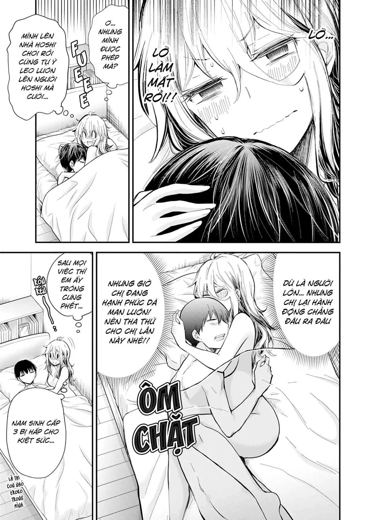 Shingeki No Eroko-San: Hen Na Oneesan Wa Danshi Kousei To Nakayoku Naritai Chap 33 - Next Chap 32