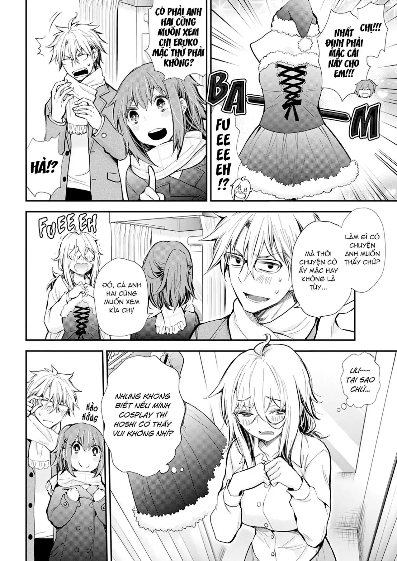 Shingeki No Eroko-San: Hen Na Oneesan Wa Danshi Kousei To Nakayoku Naritai Chap 34 - Next Chap 33