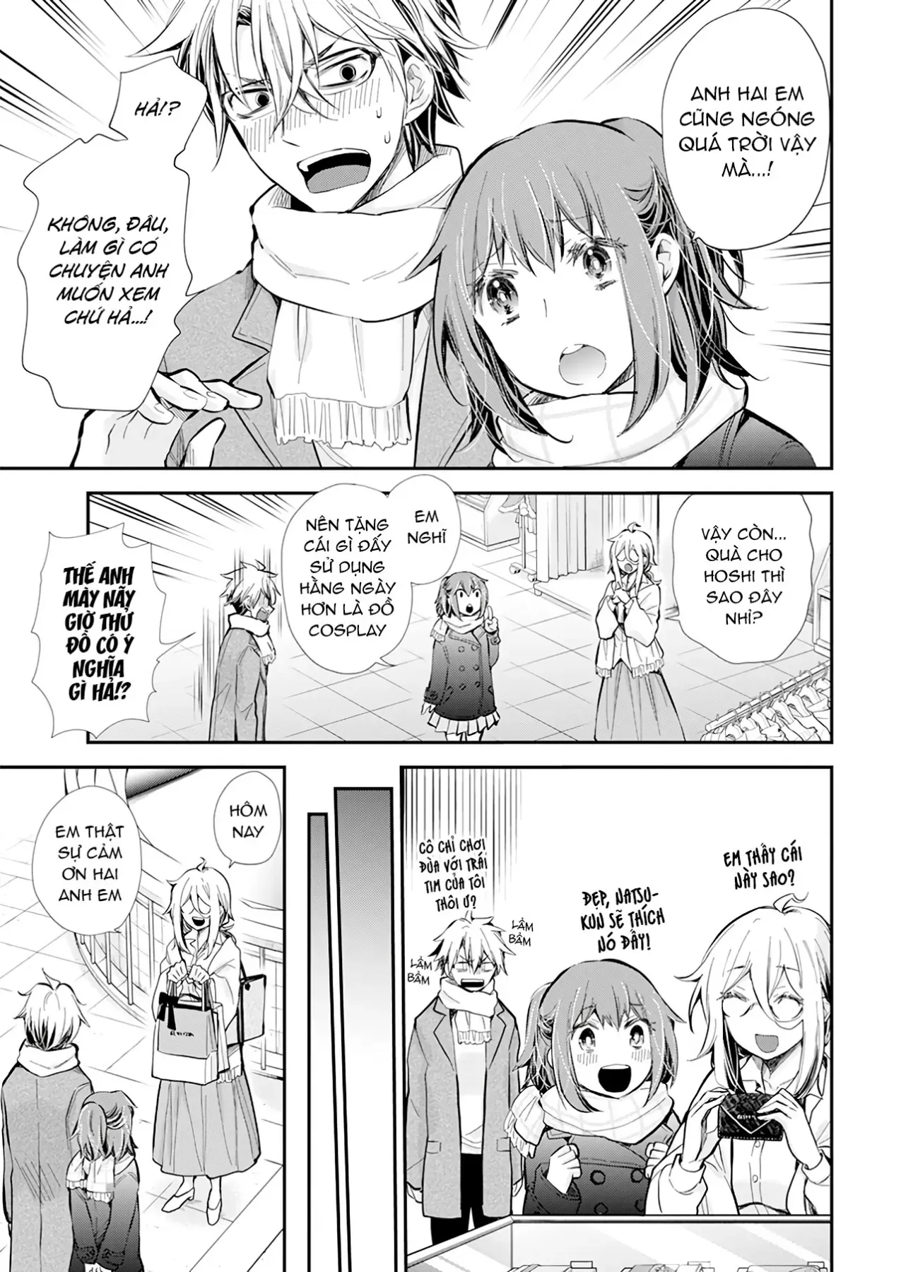 Shingeki No Eroko-San: Hen Na Oneesan Wa Danshi Kousei To Nakayoku Naritai Chap 34 - Next Chap 33