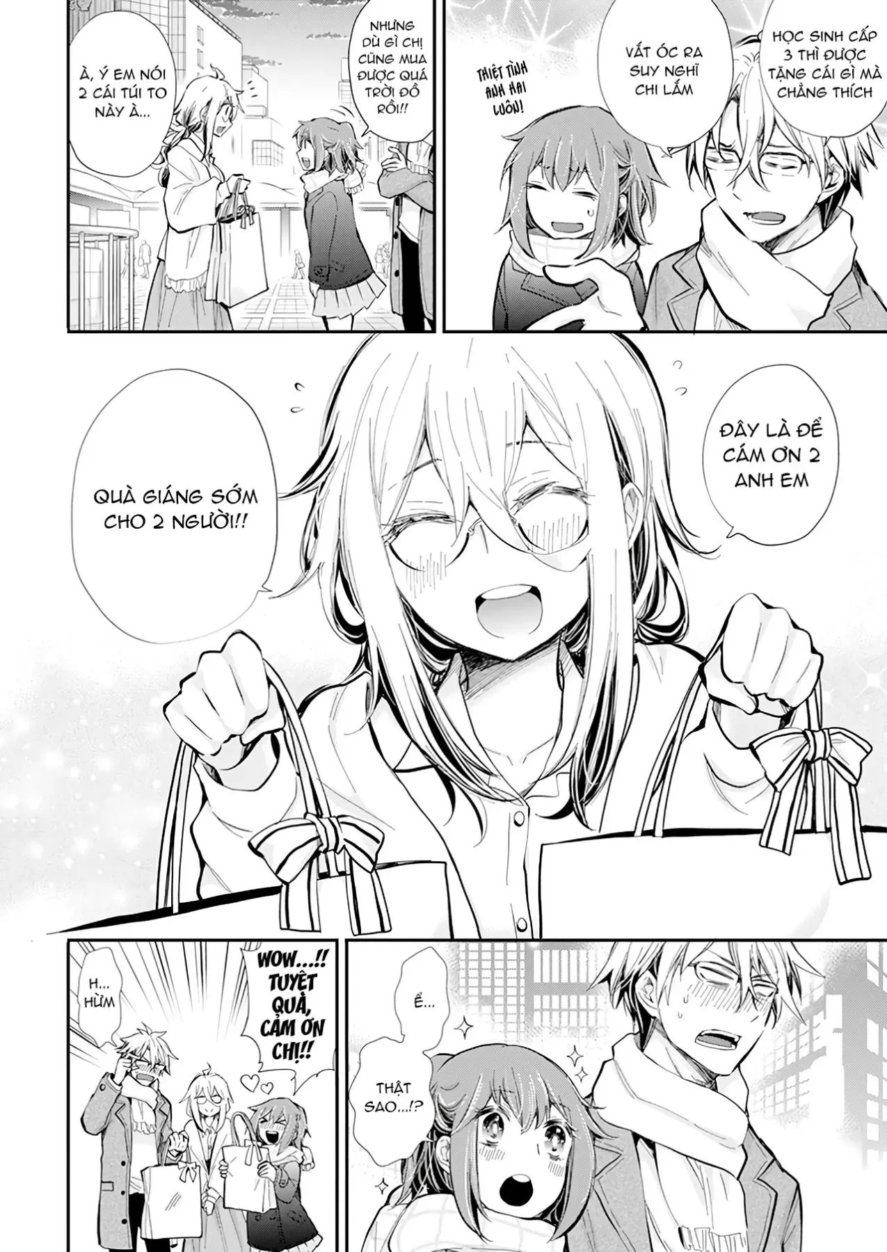 Shingeki No Eroko-San: Hen Na Oneesan Wa Danshi Kousei To Nakayoku Naritai Chap 34 - Next Chap 33