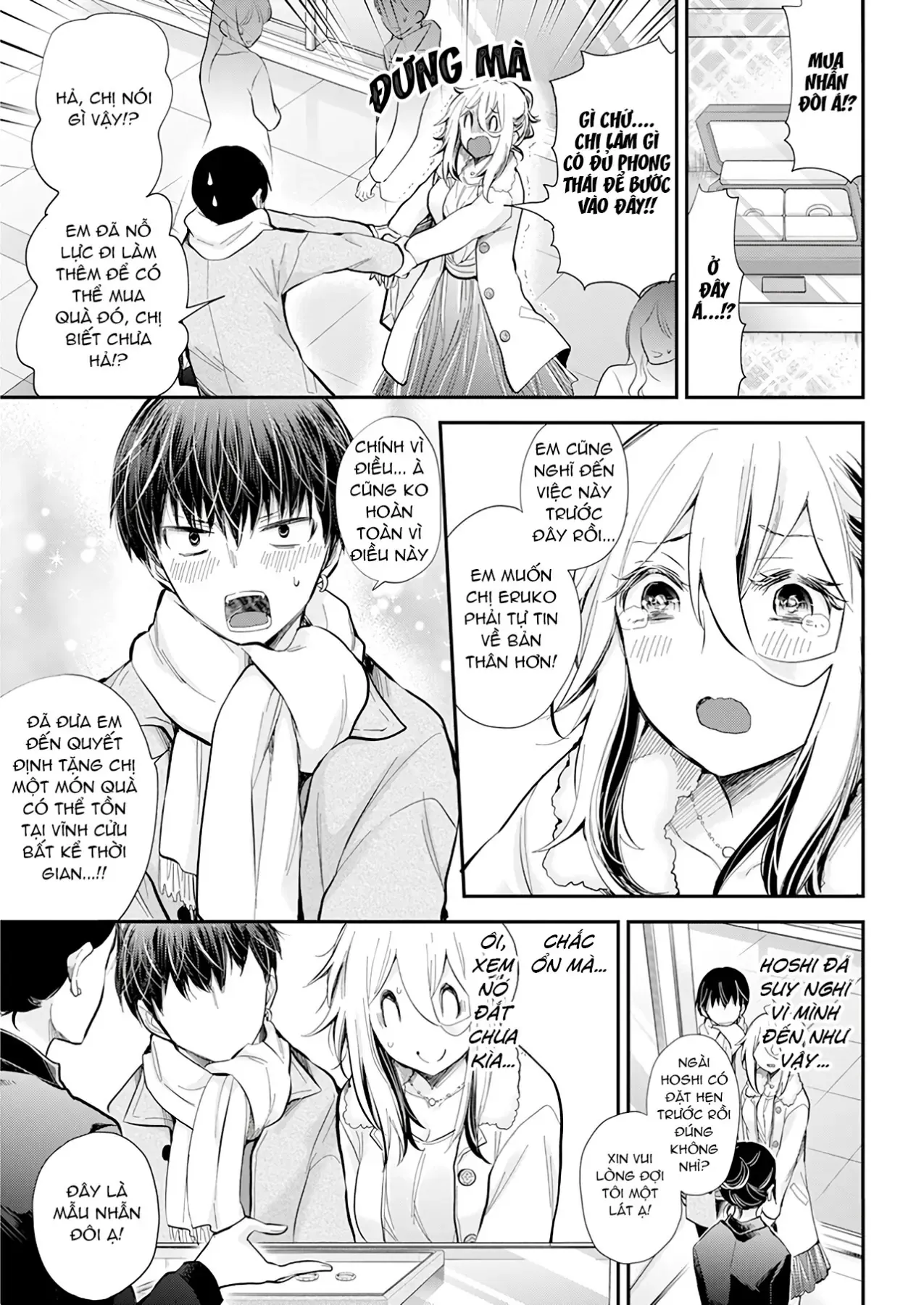 Shingeki No Eroko-San: Hen Na Oneesan Wa Danshi Kousei To Nakayoku Naritai Chap 35 - Next Chap 34