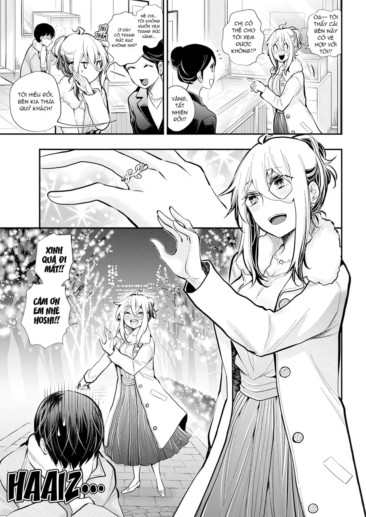Shingeki No Eroko-San: Hen Na Oneesan Wa Danshi Kousei To Nakayoku Naritai Chap 35 - Next Chap 34