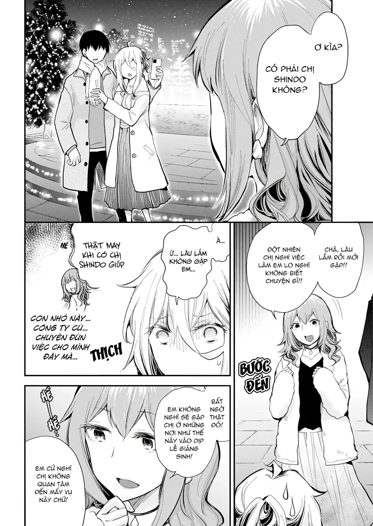 Shingeki No Eroko-San: Hen Na Oneesan Wa Danshi Kousei To Nakayoku Naritai Chap 35 - Next Chap 34