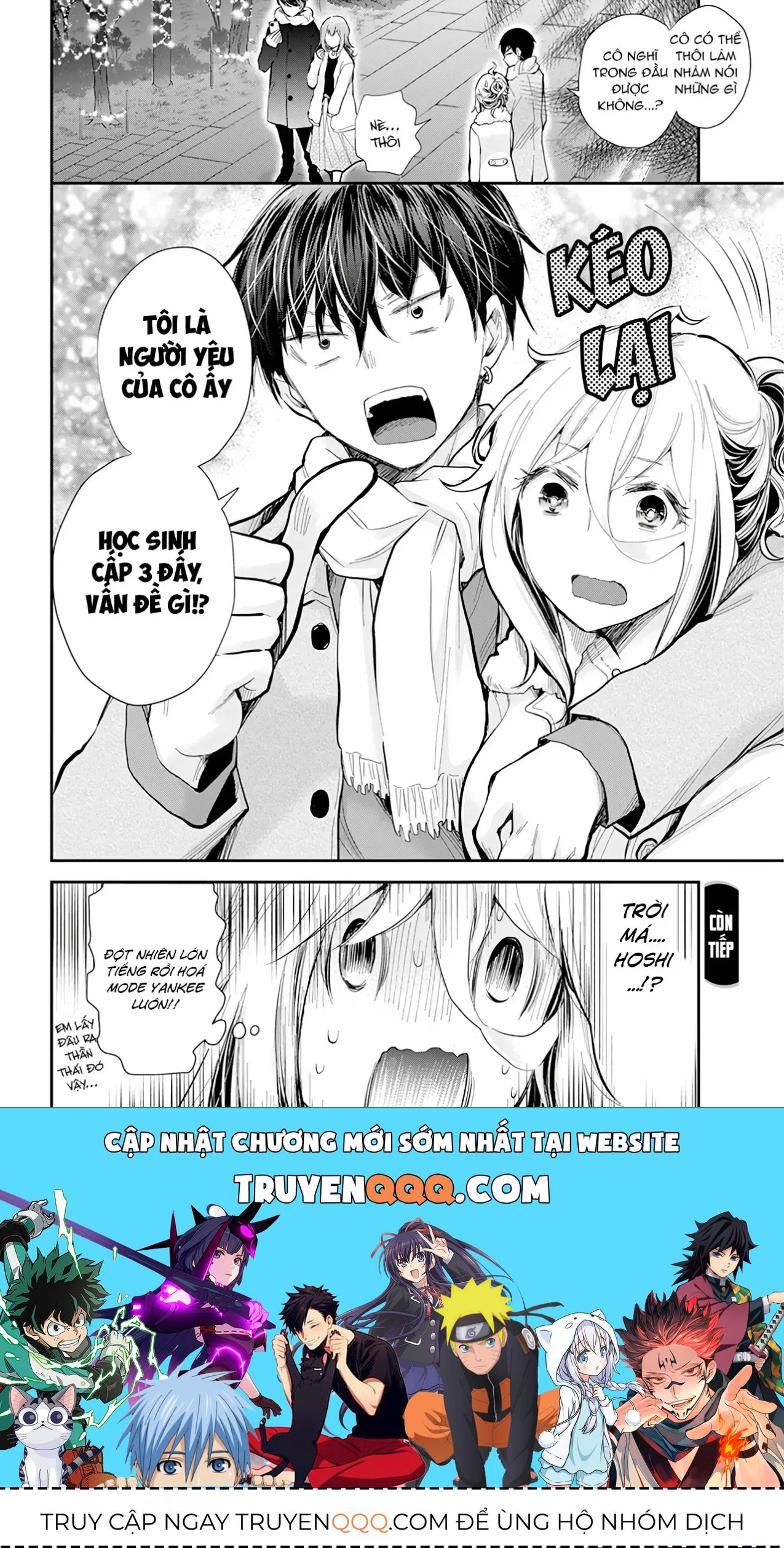 Shingeki No Eroko-San: Hen Na Oneesan Wa Danshi Kousei To Nakayoku Naritai Chap 35 - Next Chap 34