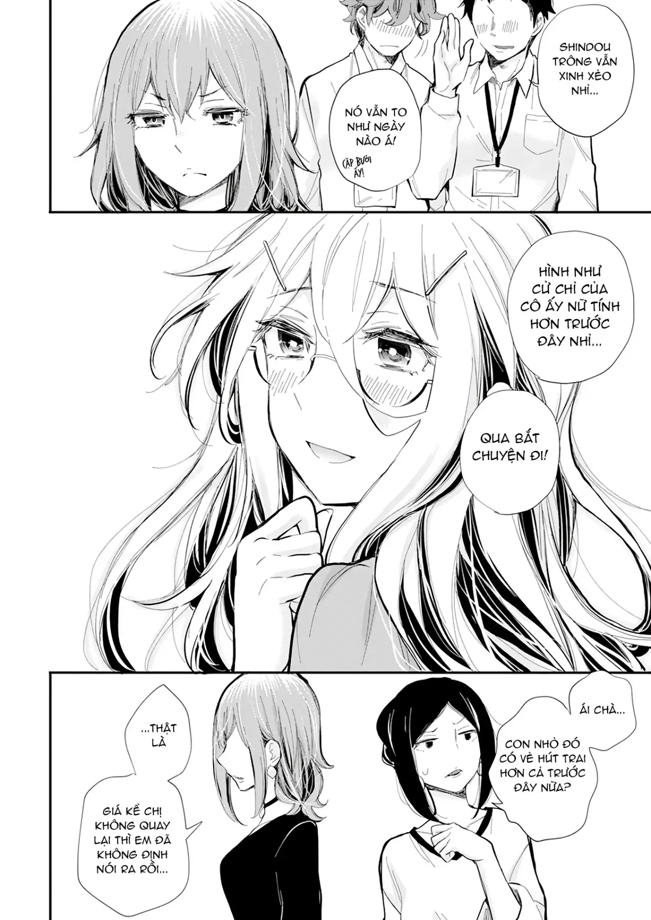 Shingeki No Eroko-San: Hen Na Oneesan Wa Danshi Kousei To Nakayoku Naritai Chap 37 - Next Chap 36