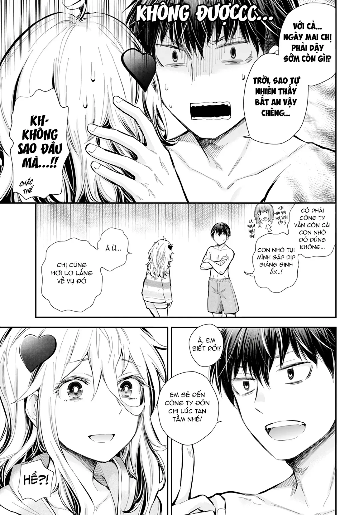 Shingeki No Eroko-San: Hen Na Oneesan Wa Danshi Kousei To Nakayoku Naritai Chap 37 - Next Chap 36