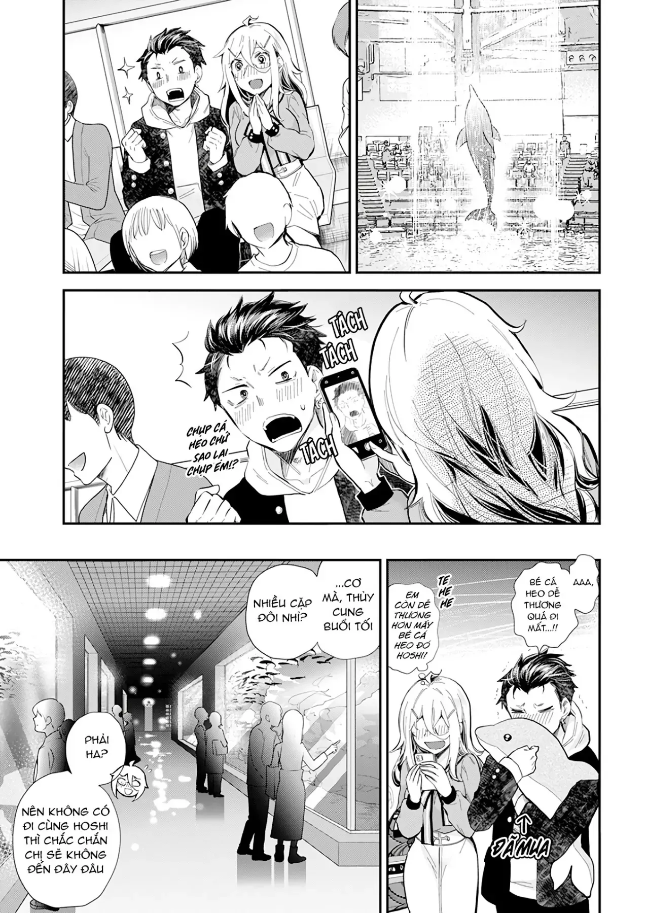 Shingeki No Eroko-San: Hen Na Oneesan Wa Danshi Kousei To Nakayoku Naritai Chap 38 - Next Chap 37