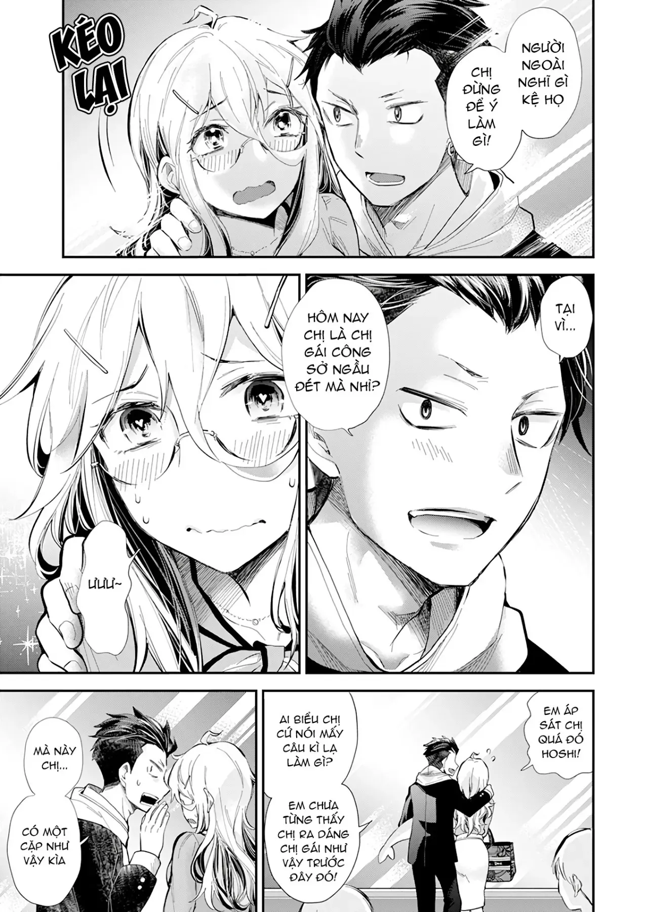 Shingeki No Eroko-San: Hen Na Oneesan Wa Danshi Kousei To Nakayoku Naritai Chap 38 - Next Chap 37