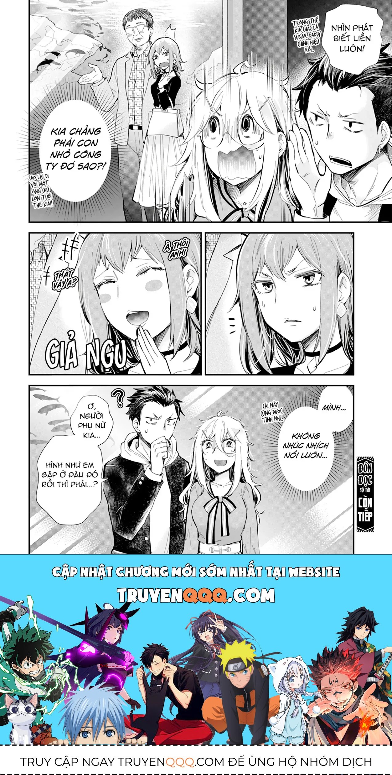 Shingeki No Eroko-San: Hen Na Oneesan Wa Danshi Kousei To Nakayoku Naritai Chap 38 - Next Chap 37
