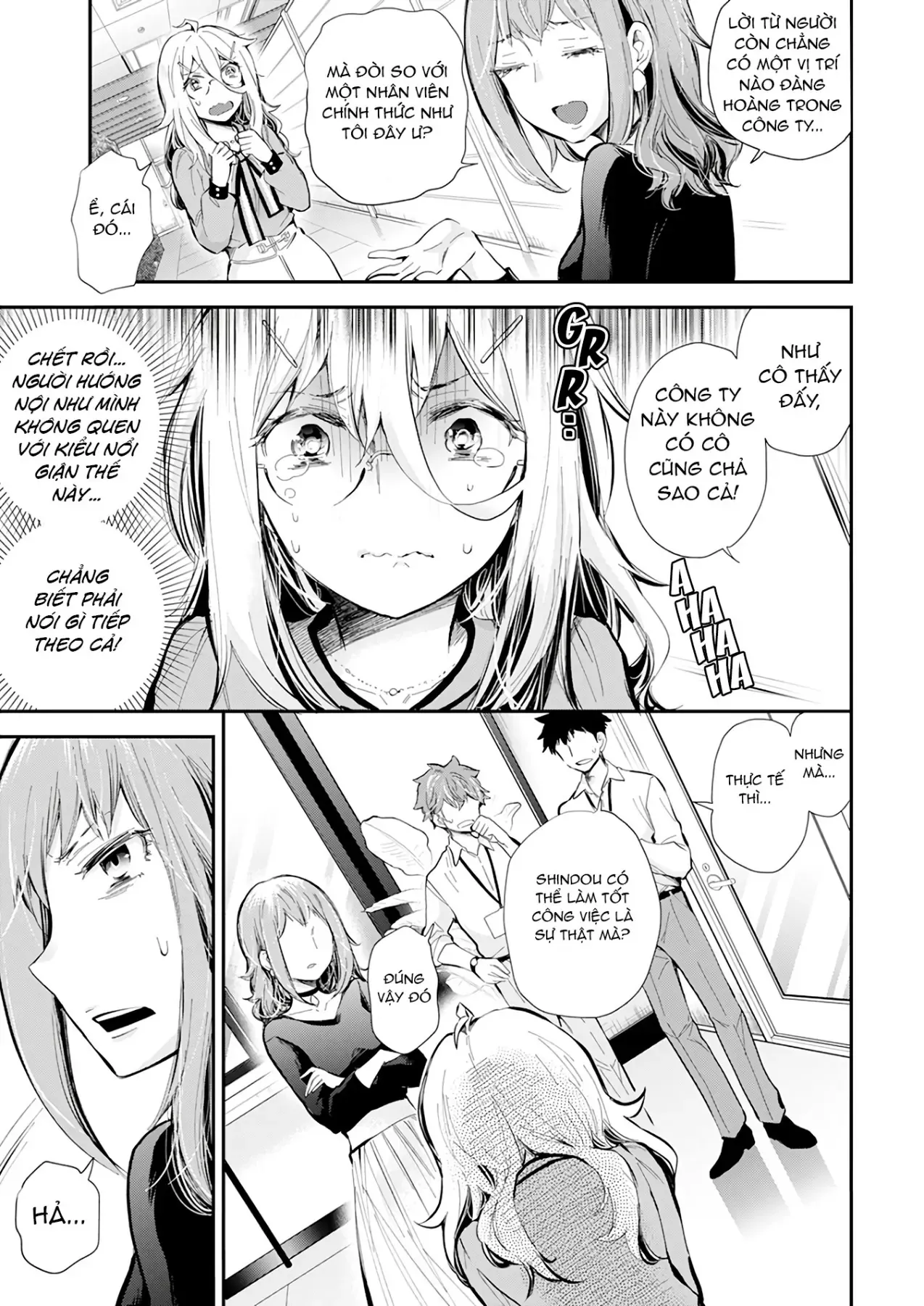 Shingeki No Eroko-San: Hen Na Oneesan Wa Danshi Kousei To Nakayoku Naritai Chap 38 - Next Chap 37