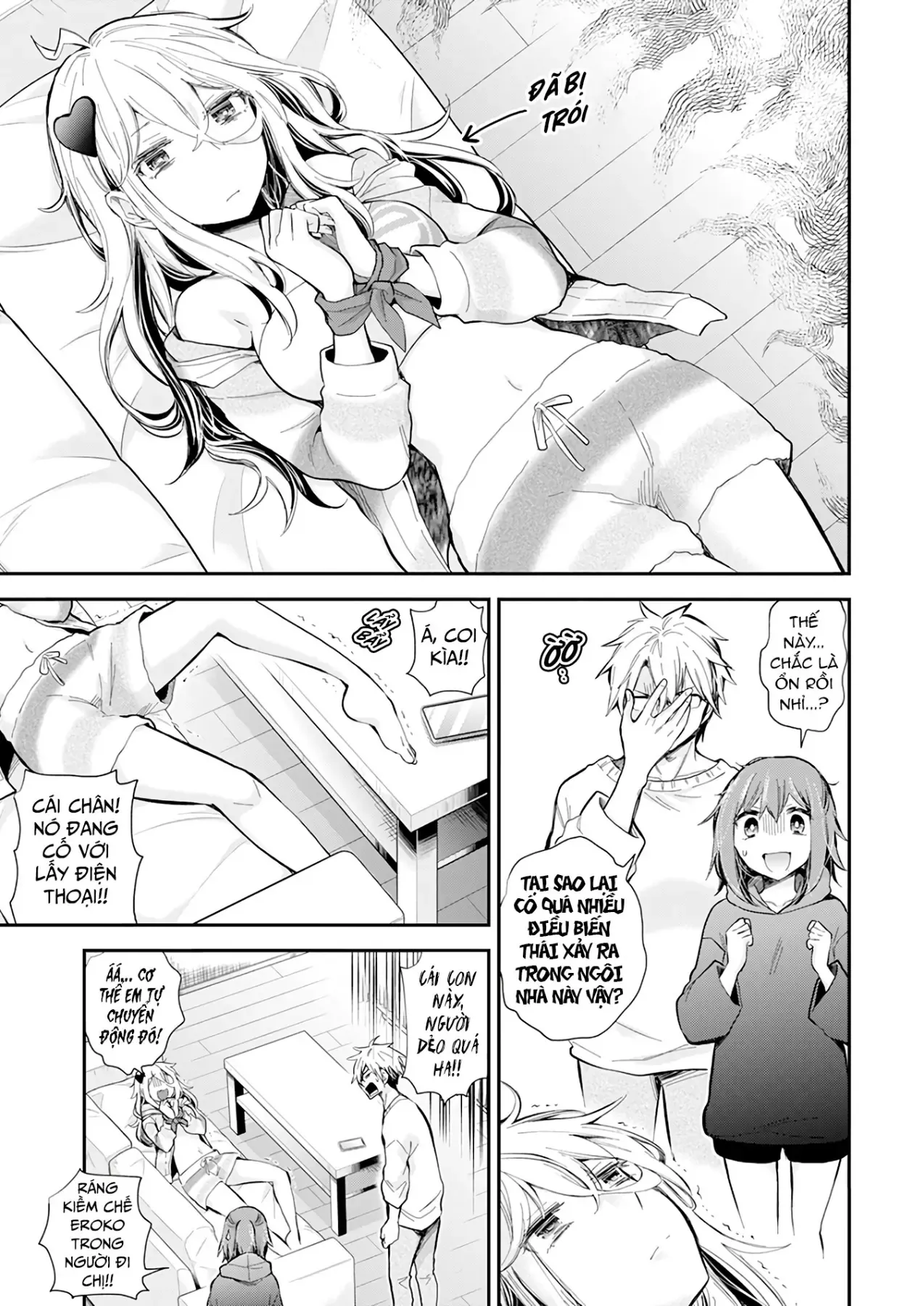 Shingeki No Eroko-San: Hen Na Oneesan Wa Danshi Kousei To Nakayoku Naritai Chap 39 - Next Chap 38