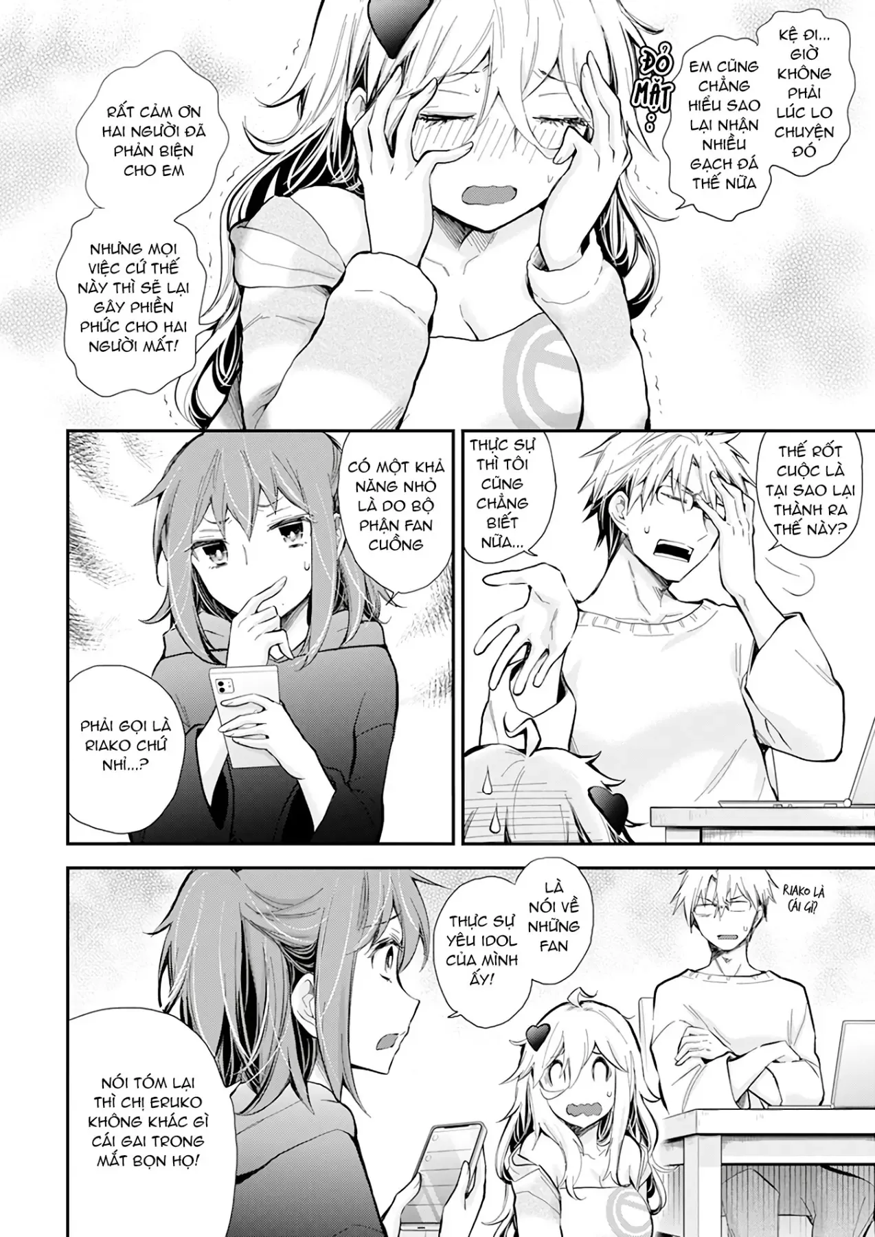 Shingeki No Eroko-San: Hen Na Oneesan Wa Danshi Kousei To Nakayoku Naritai Chap 39 - Next Chap 38