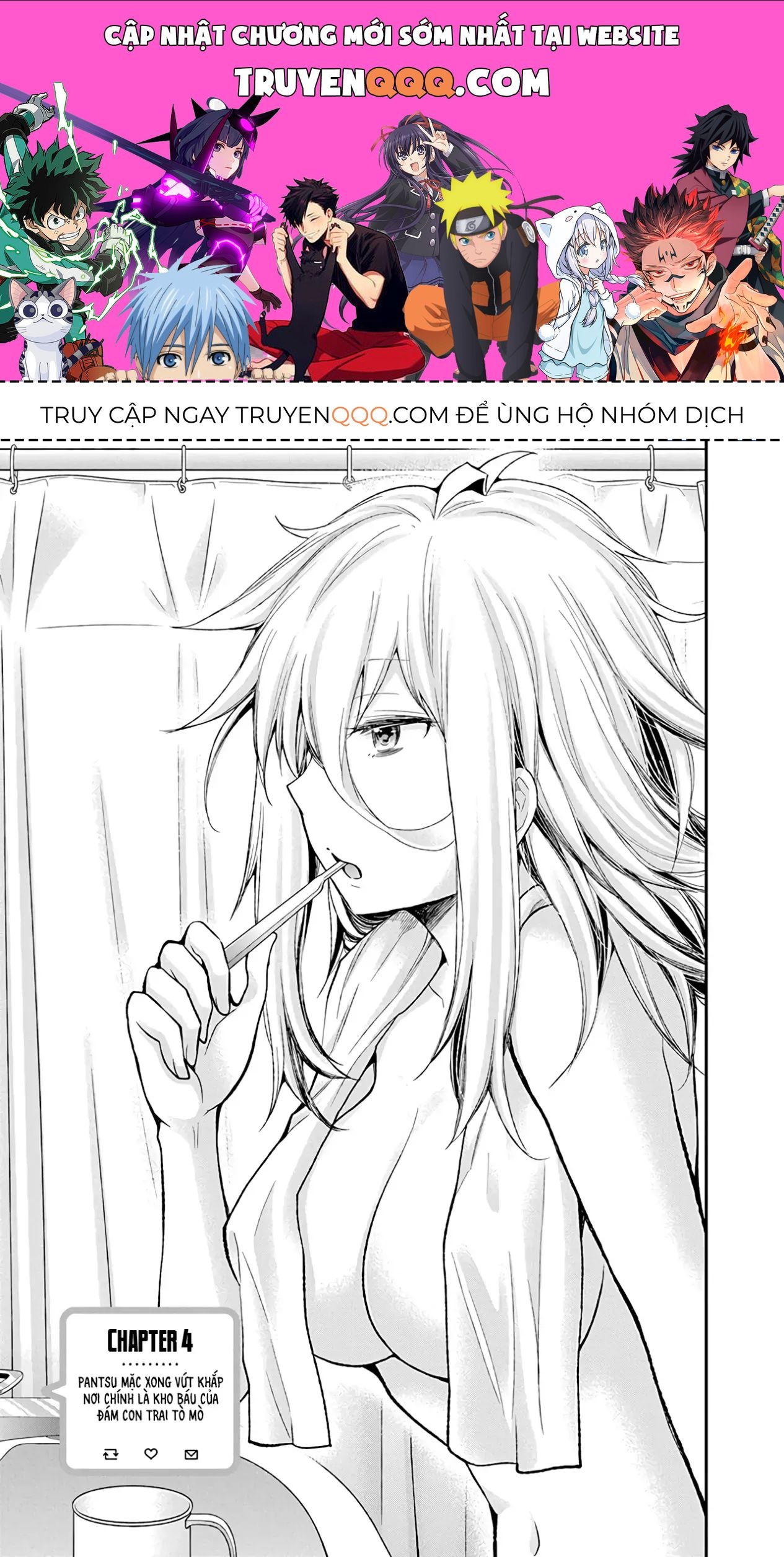 Shingeki No Eroko-San: Hen Na Oneesan Wa Danshi Kousei To Nakayoku Naritai Chap 4 - Next Chap 3