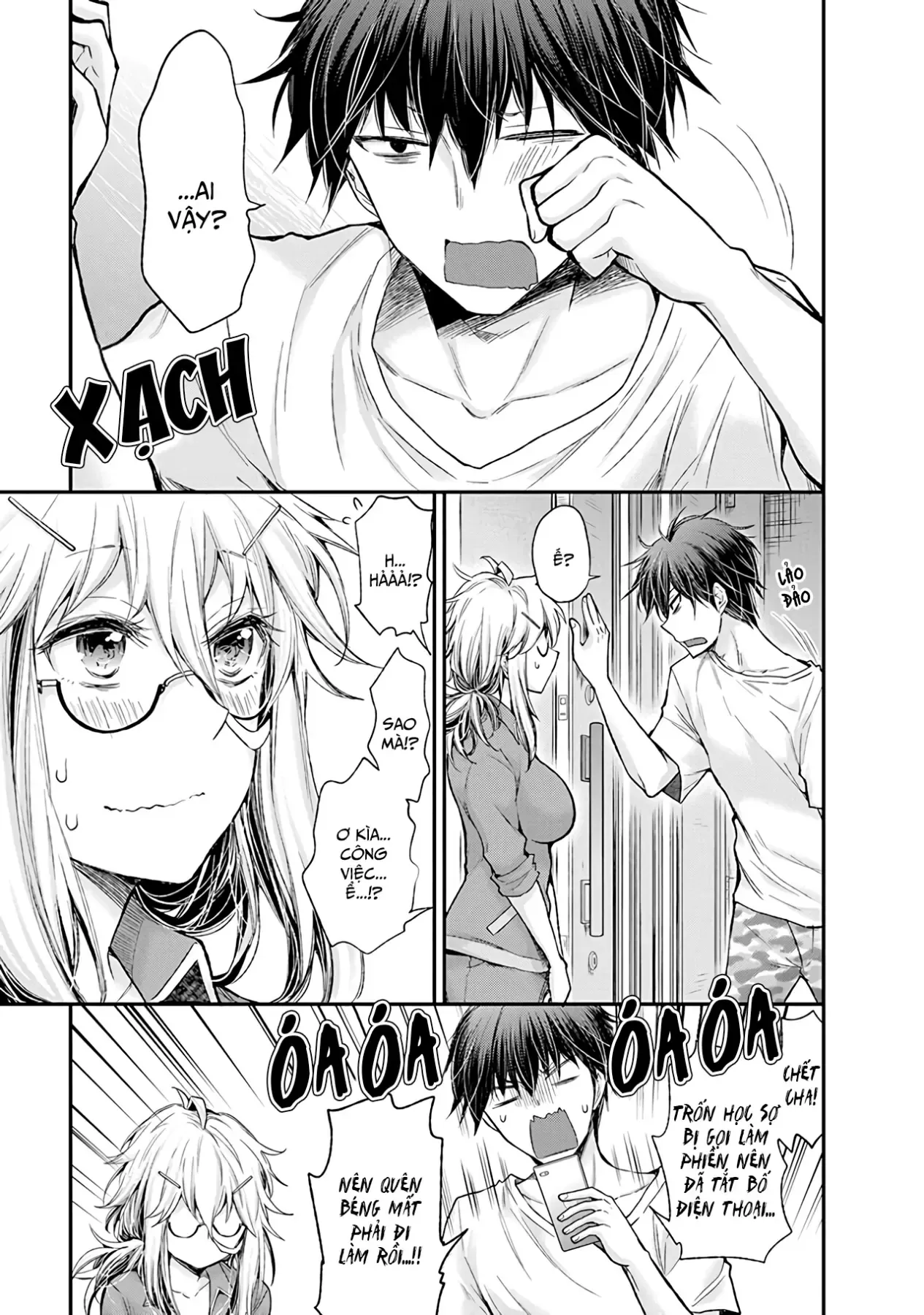 Shingeki No Eroko-San: Hen Na Oneesan Wa Danshi Kousei To Nakayoku Naritai Chap 4 - Next Chap 3