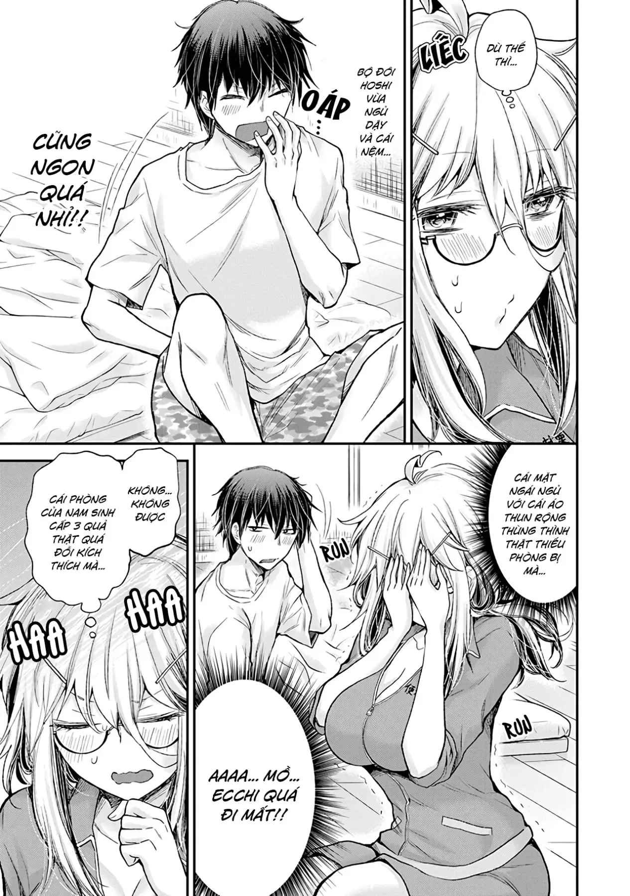 Shingeki No Eroko-San: Hen Na Oneesan Wa Danshi Kousei To Nakayoku Naritai Chap 4 - Next Chap 3