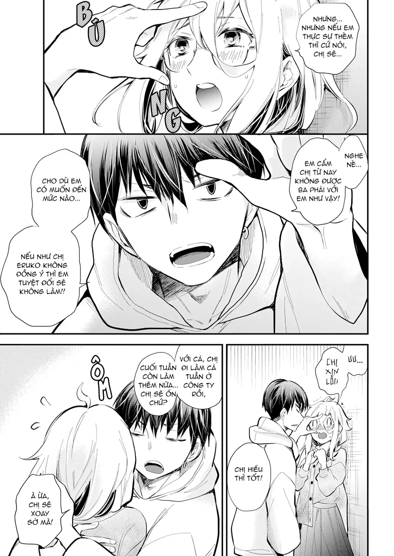 Shingeki No Eroko-San: Hen Na Oneesan Wa Danshi Kousei To Nakayoku Naritai Chap 40 - Next Chap 39