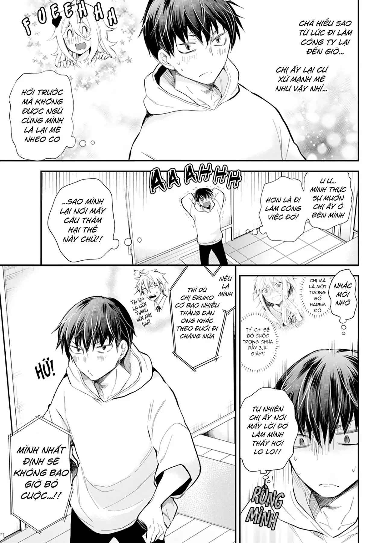 Shingeki No Eroko-San: Hen Na Oneesan Wa Danshi Kousei To Nakayoku Naritai Chap 40 - Next Chap 39