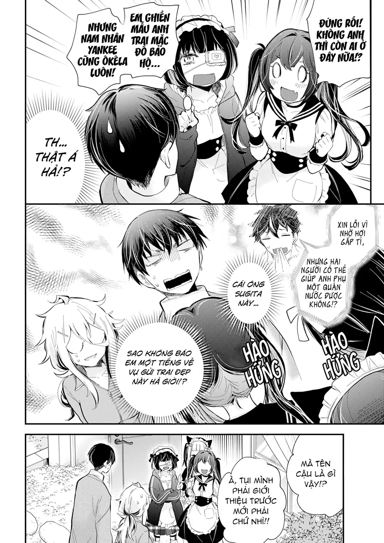 Shingeki No Eroko-San: Hen Na Oneesan Wa Danshi Kousei To Nakayoku Naritai Chap 40 - Next Chap 39