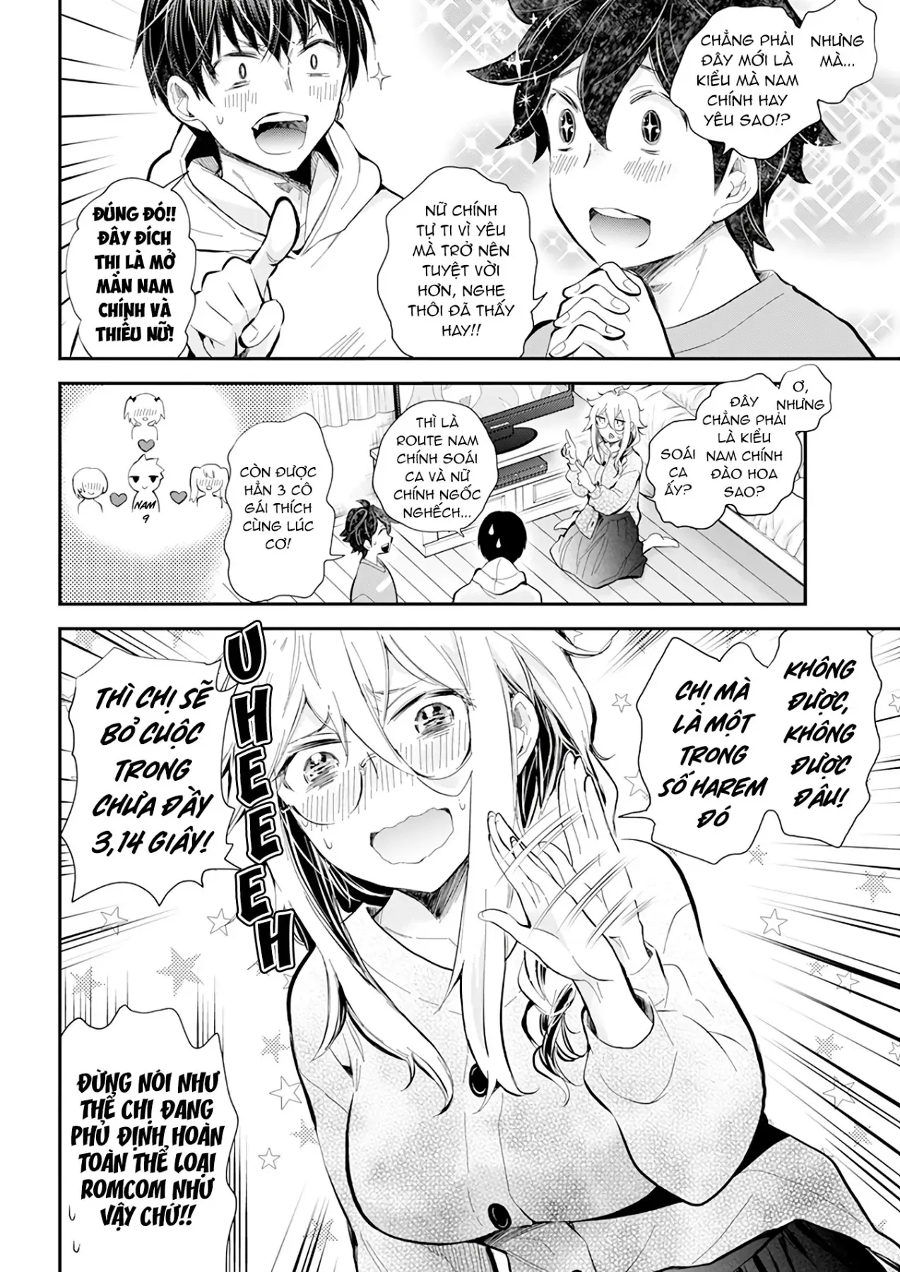 Shingeki No Eroko-San: Hen Na Oneesan Wa Danshi Kousei To Nakayoku Naritai Chap 40 - Next Chap 39