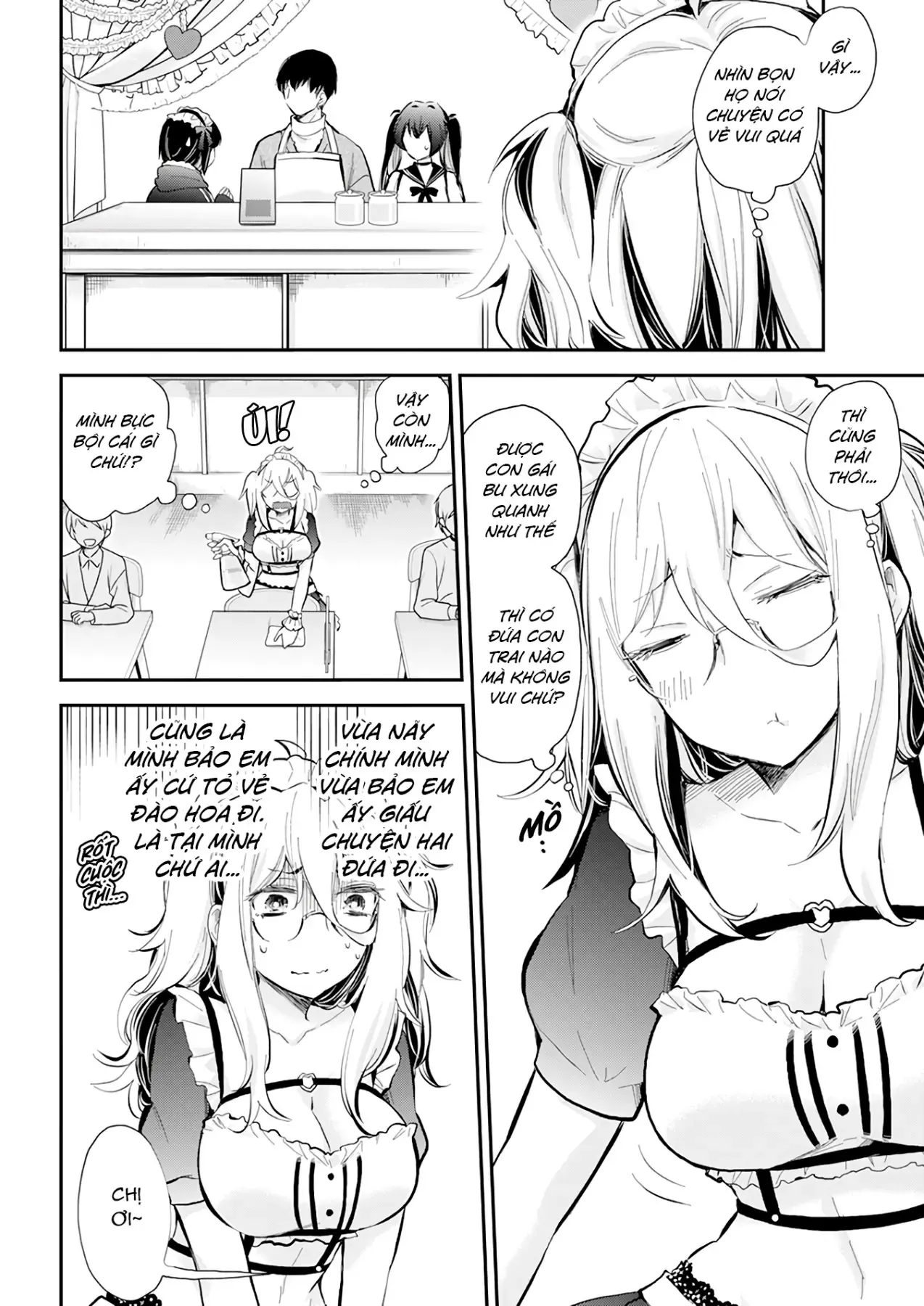 Shingeki No Eroko-San: Hen Na Oneesan Wa Danshi Kousei To Nakayoku Naritai Chap 41 - Next Chap 40