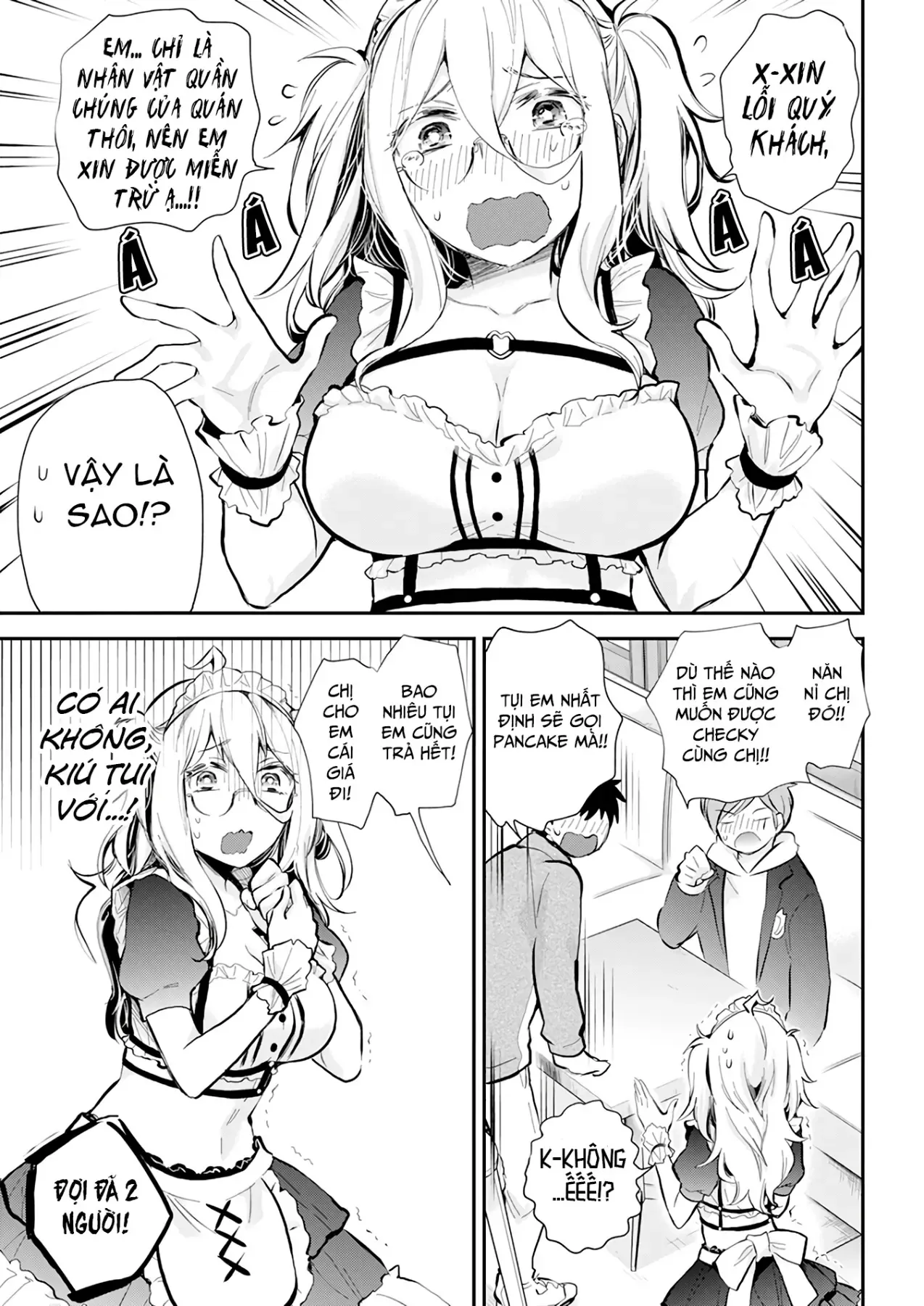 Shingeki No Eroko-San: Hen Na Oneesan Wa Danshi Kousei To Nakayoku Naritai Chap 41 - Next Chap 40