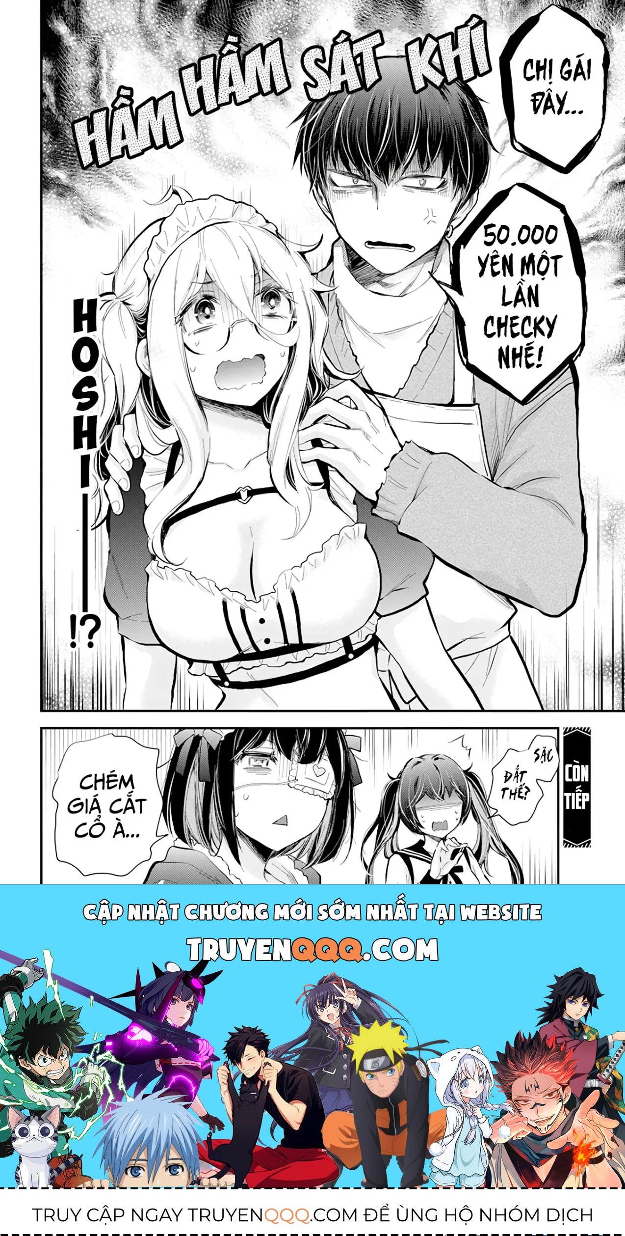 Shingeki No Eroko-San: Hen Na Oneesan Wa Danshi Kousei To Nakayoku Naritai Chap 41 - Next Chap 40
