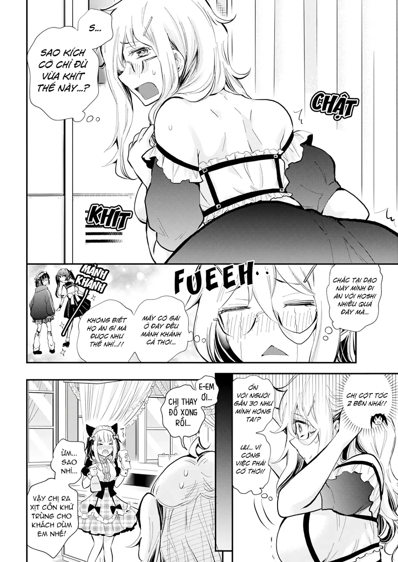 Shingeki No Eroko-San: Hen Na Oneesan Wa Danshi Kousei To Nakayoku Naritai Chap 41 - Next Chap 40