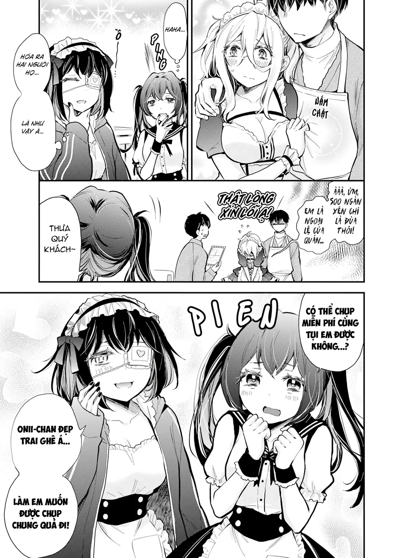 Shingeki No Eroko-San: Hen Na Oneesan Wa Danshi Kousei To Nakayoku Naritai Chap 42 - Next Chap 41