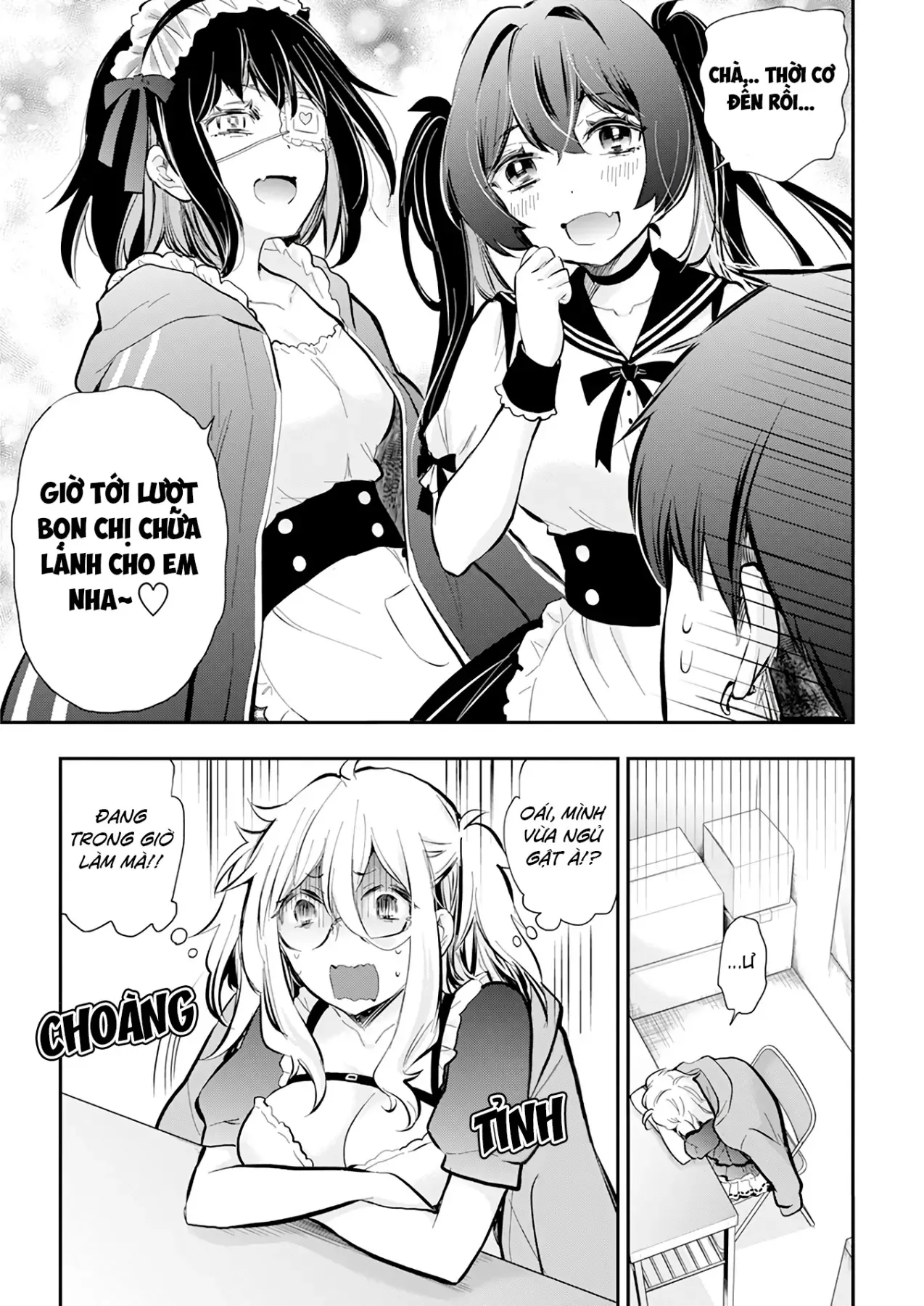 Shingeki No Eroko-San: Hen Na Oneesan Wa Danshi Kousei To Nakayoku Naritai Chap 42 - Next Chap 41