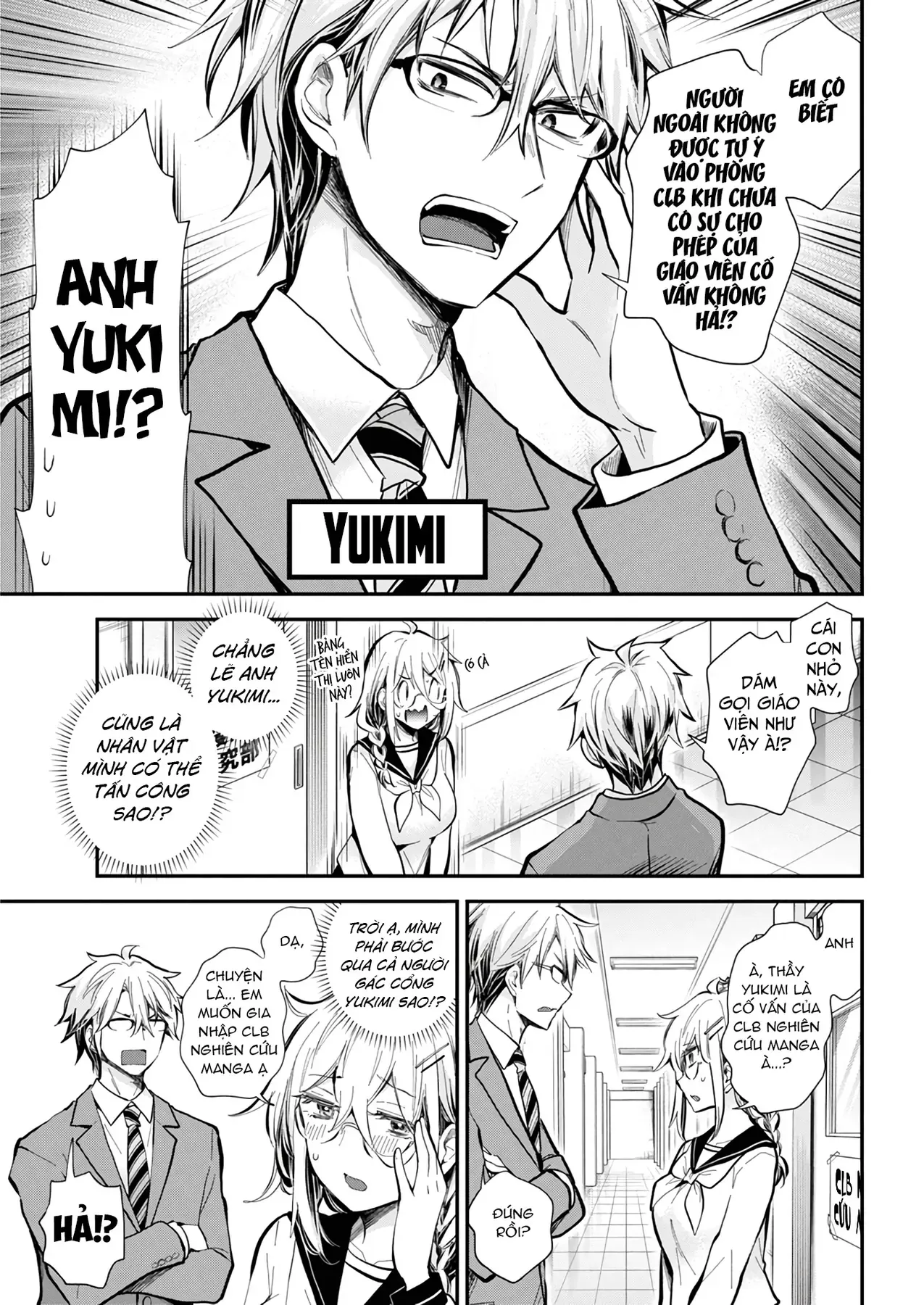 Shingeki No Eroko-San: Hen Na Oneesan Wa Danshi Kousei To Nakayoku Naritai Chap 45 - Next Chap 44