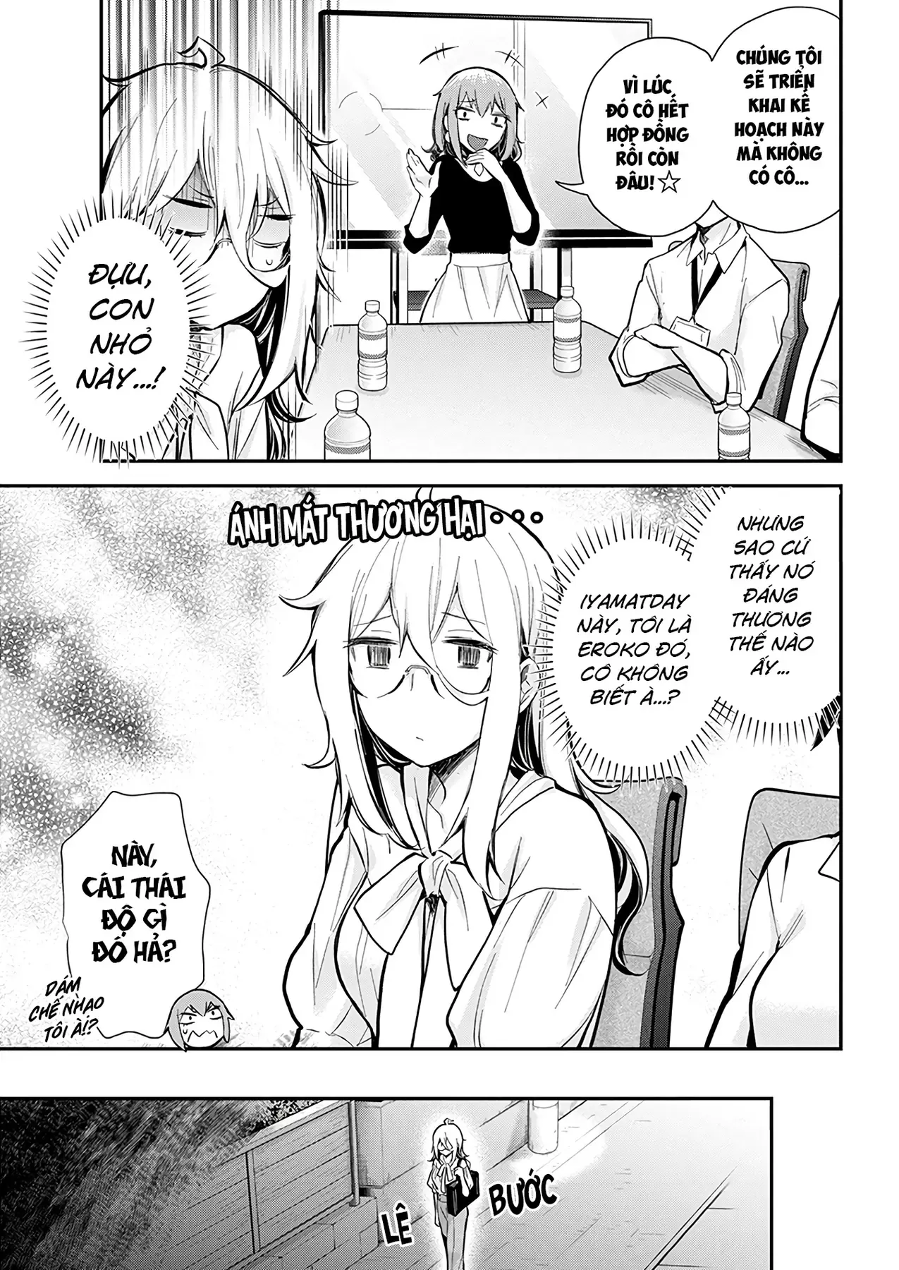 Shingeki No Eroko-San: Hen Na Oneesan Wa Danshi Kousei To Nakayoku Naritai Chap 46 - Next Chap 45