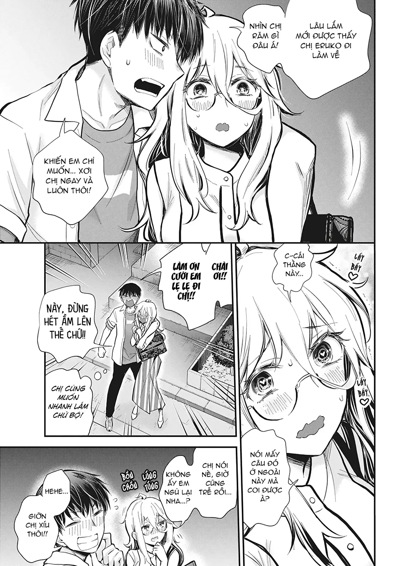 Shingeki No Eroko-San: Hen Na Oneesan Wa Danshi Kousei To Nakayoku Naritai Chap 46 - Next Chap 45