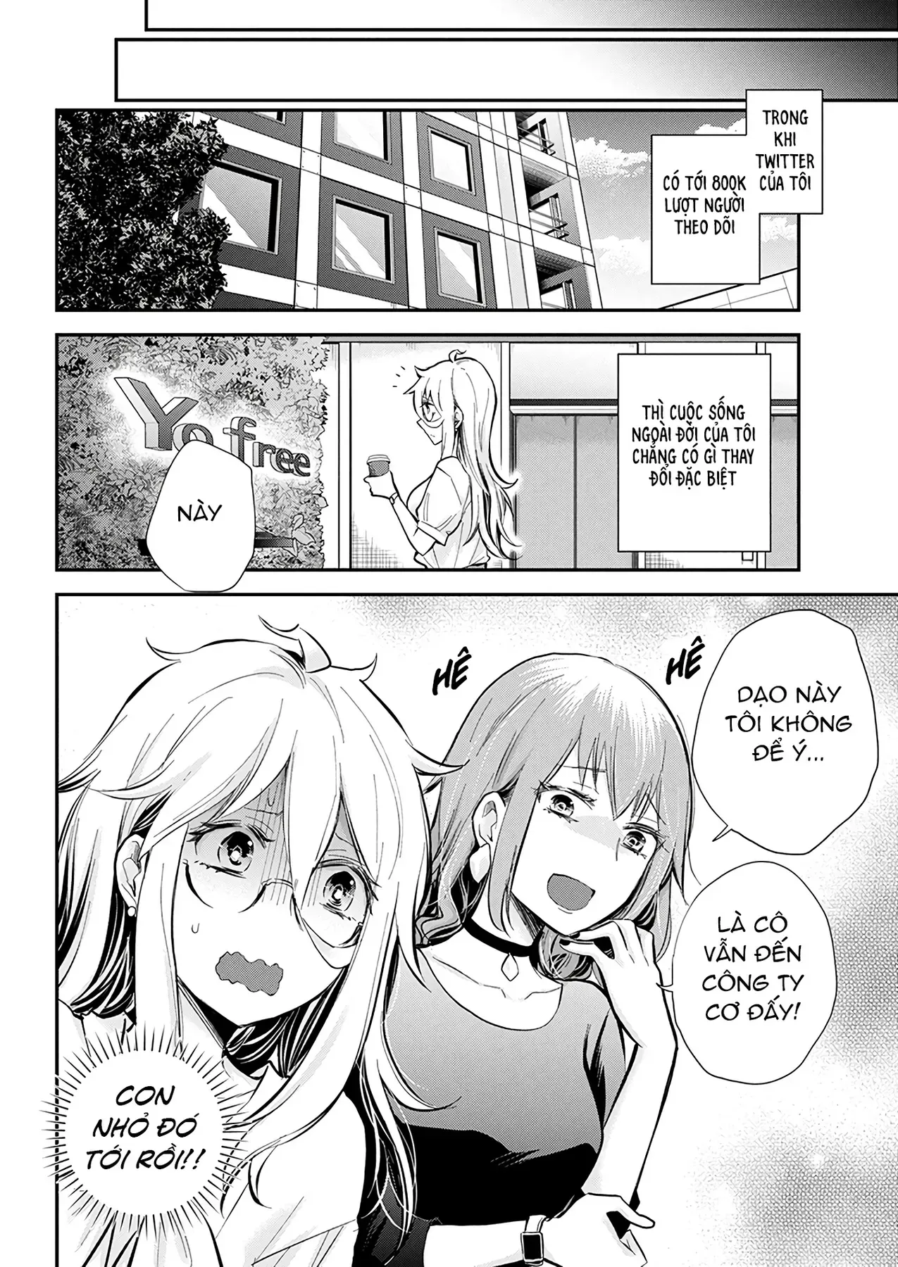 Shingeki No Eroko-San: Hen Na Oneesan Wa Danshi Kousei To Nakayoku Naritai Chap 46 - Next Chap 45