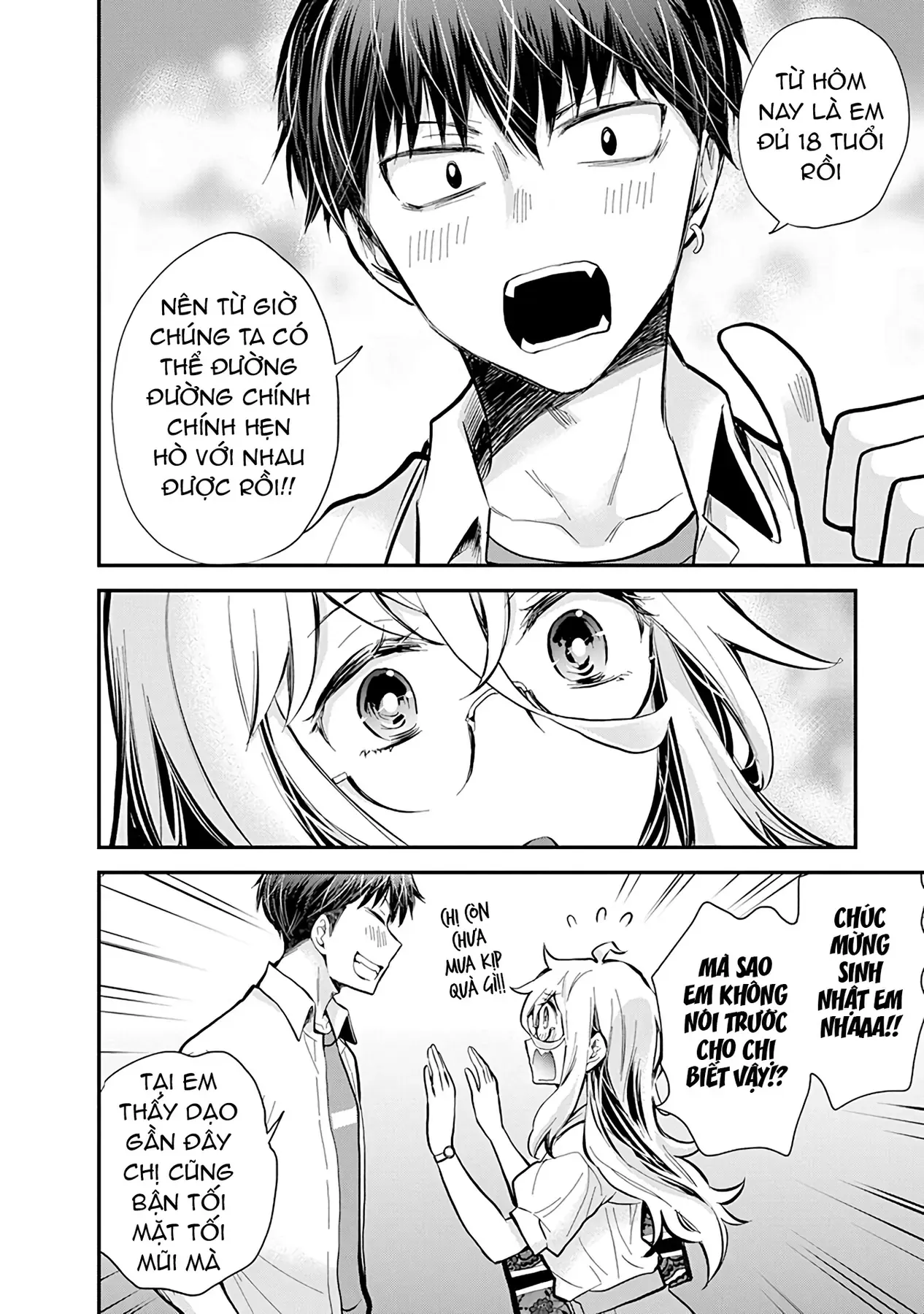 Shingeki No Eroko-San: Hen Na Oneesan Wa Danshi Kousei To Nakayoku Naritai Chap 47 - Next Chap 46