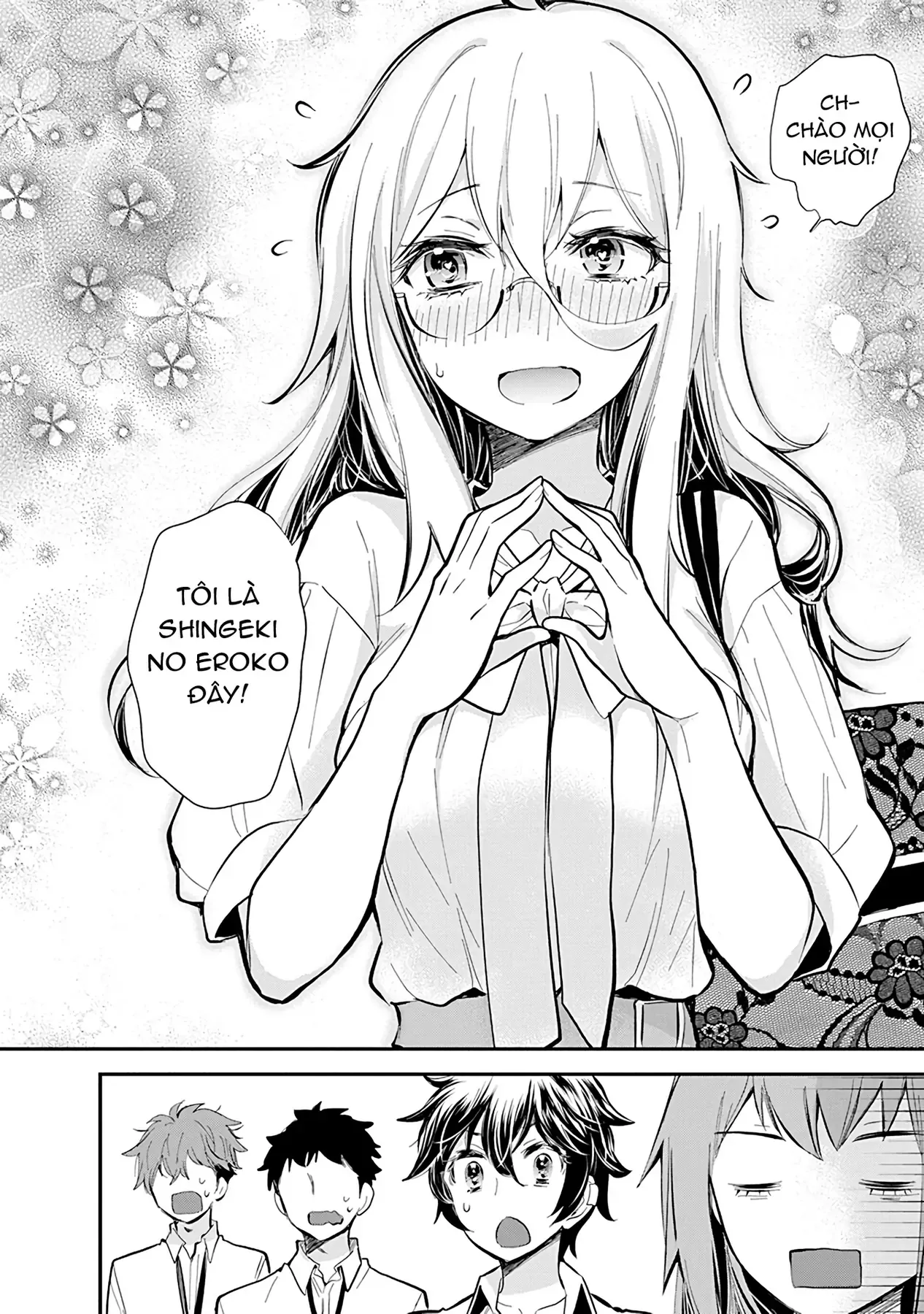 Shingeki No Eroko-San: Hen Na Oneesan Wa Danshi Kousei To Nakayoku Naritai Chap 47 - Next Chap 46