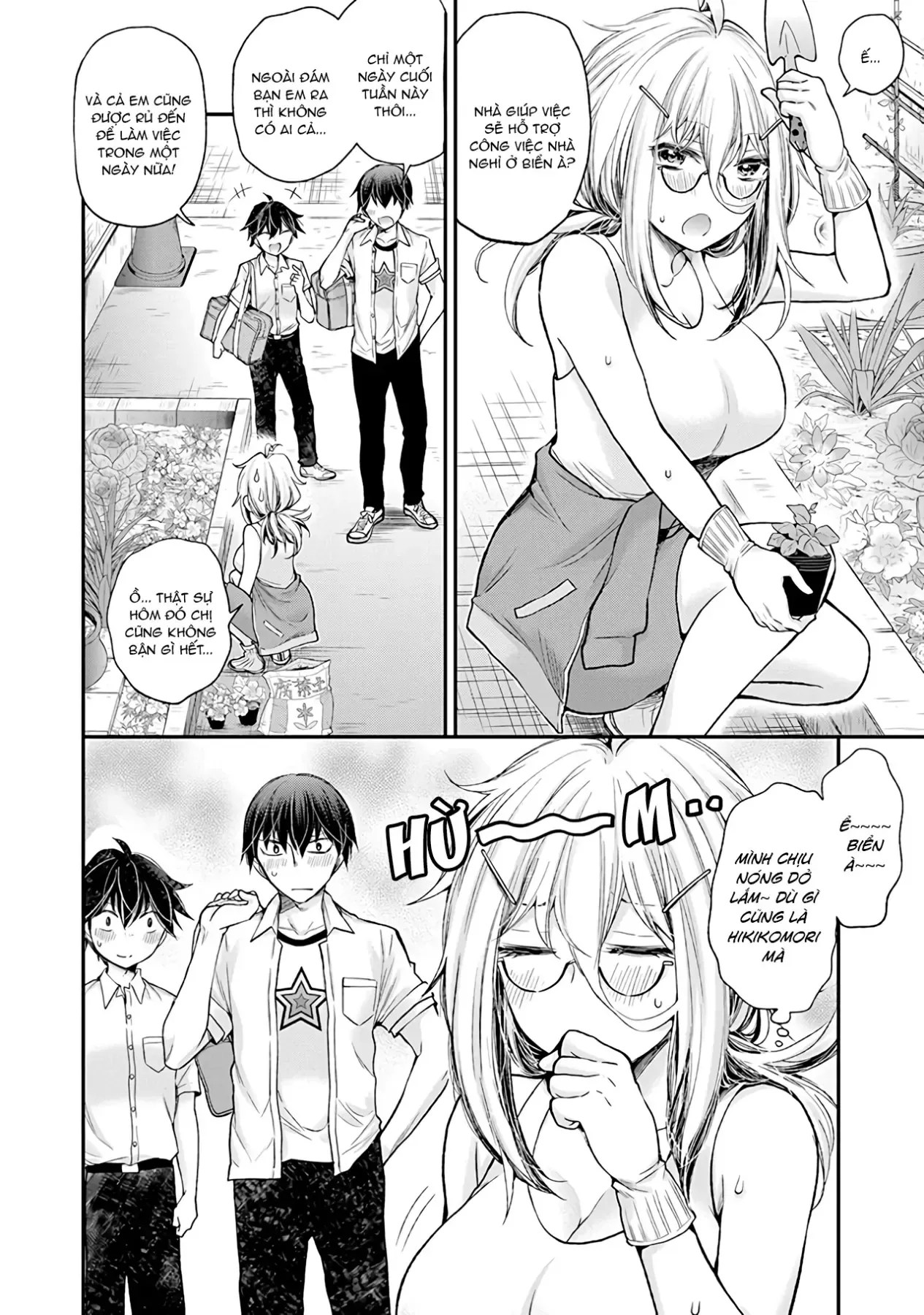 Shingeki No Eroko-San: Hen Na Oneesan Wa Danshi Kousei To Nakayoku Naritai Chap 5 - Next Chap 4