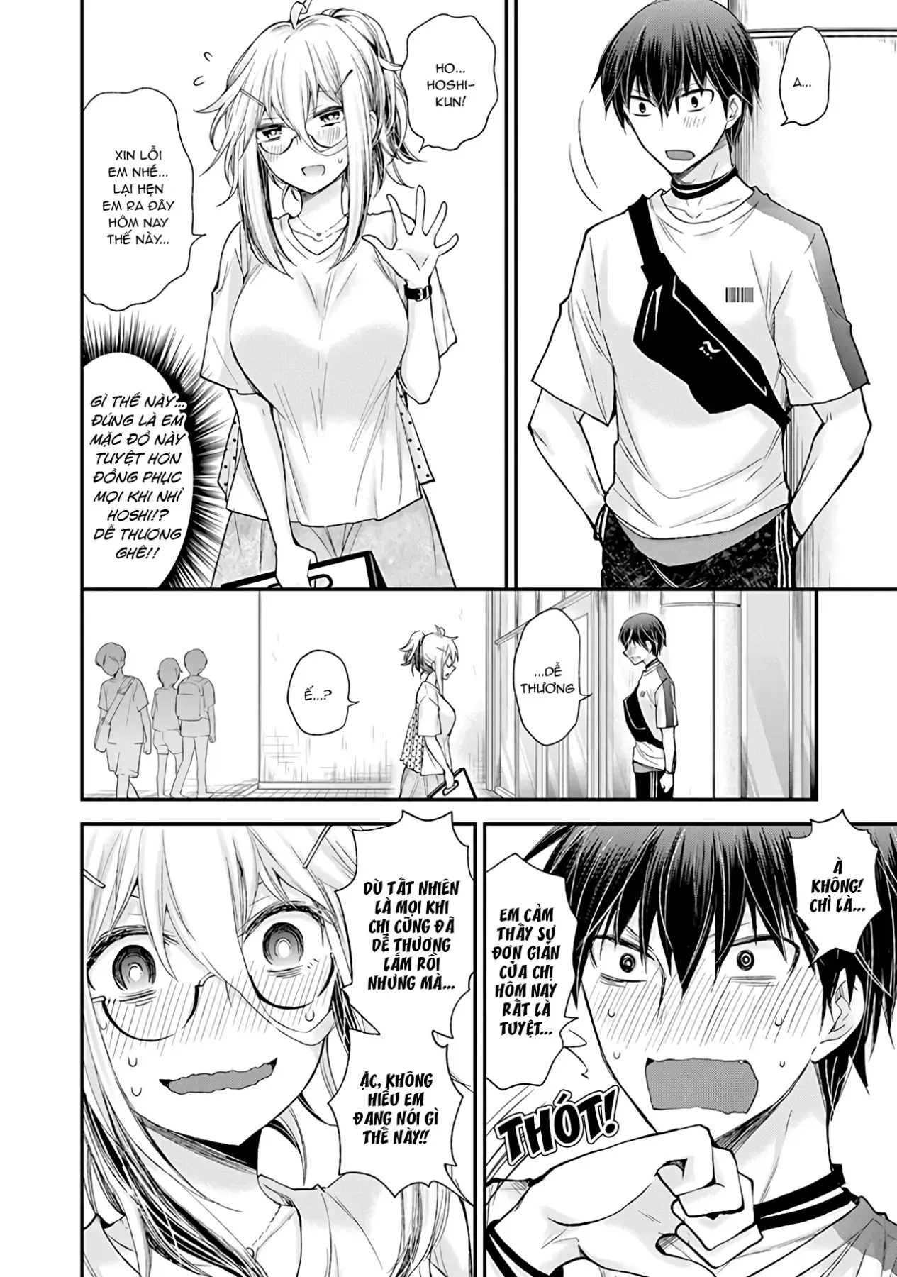 Shingeki No Eroko-San: Hen Na Oneesan Wa Danshi Kousei To Nakayoku Naritai Chap 5 - Next Chap 4