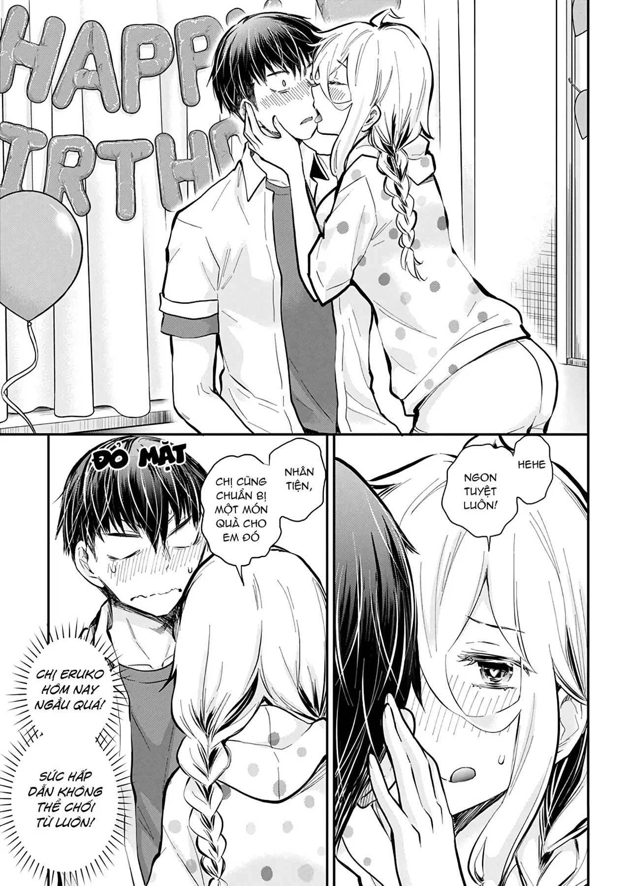 Shingeki No Eroko-San: Hen Na Oneesan Wa Danshi Kousei To Nakayoku Naritai Chap 51 - Next Chap 50