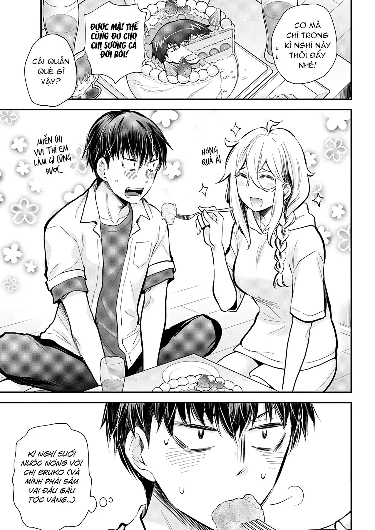 Shingeki No Eroko-San: Hen Na Oneesan Wa Danshi Kousei To Nakayoku Naritai Chap 51 - Next Chap 50