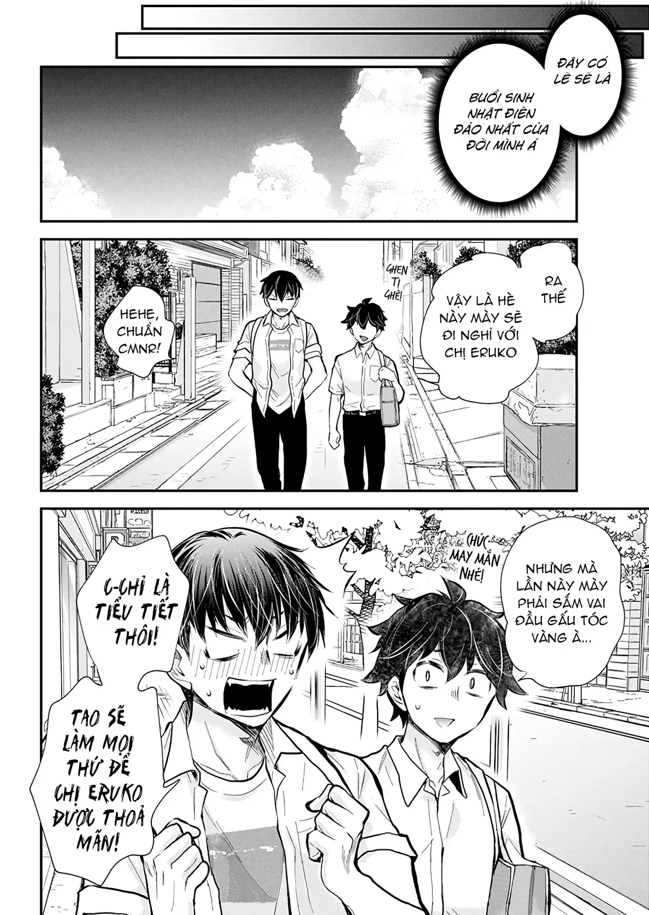 Shingeki No Eroko-San: Hen Na Oneesan Wa Danshi Kousei To Nakayoku Naritai Chap 51 - Next Chap 50