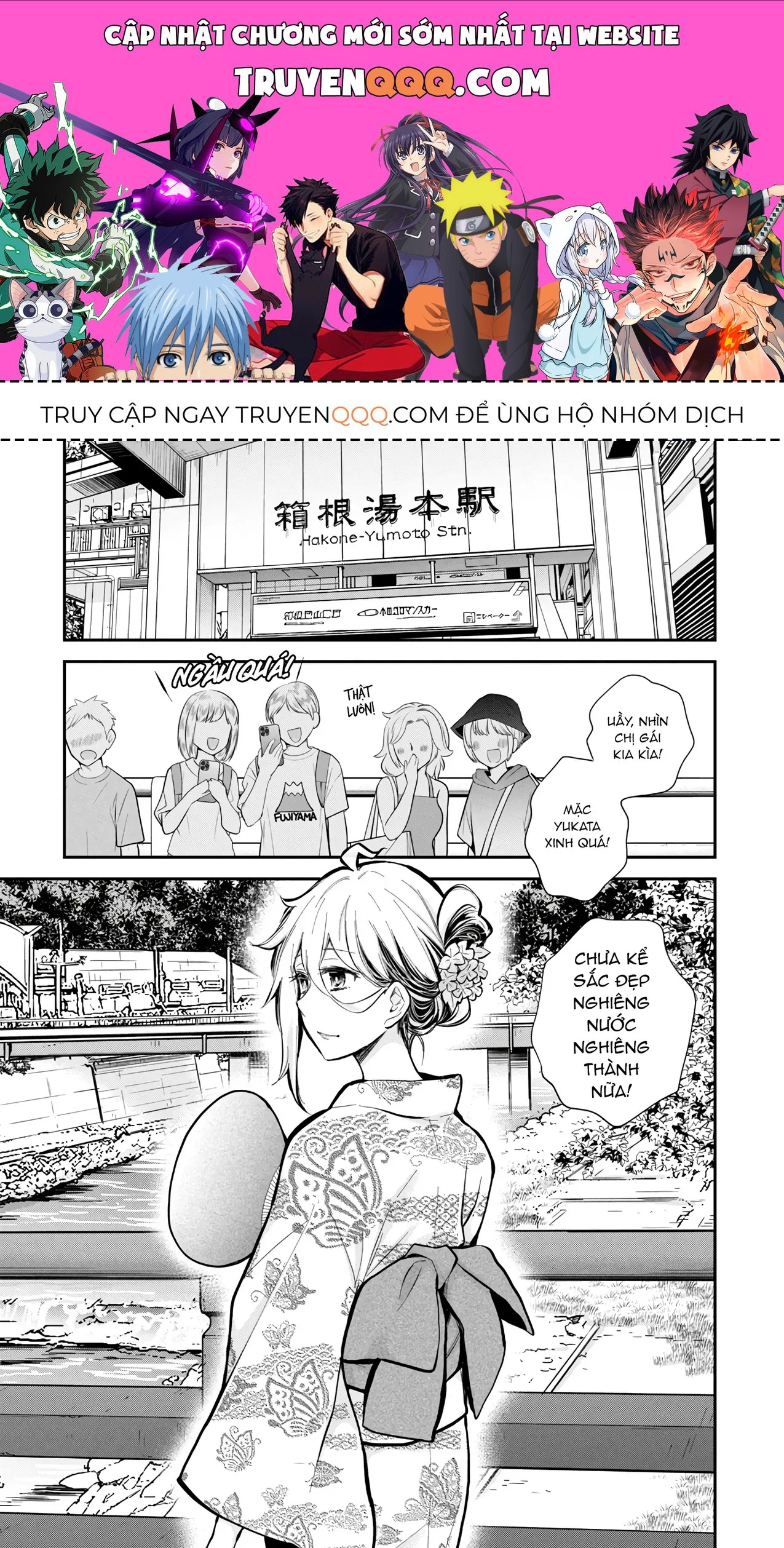 Shingeki No Eroko-San: Hen Na Oneesan Wa Danshi Kousei To Nakayoku Naritai Chap 52 - Next Chap 51