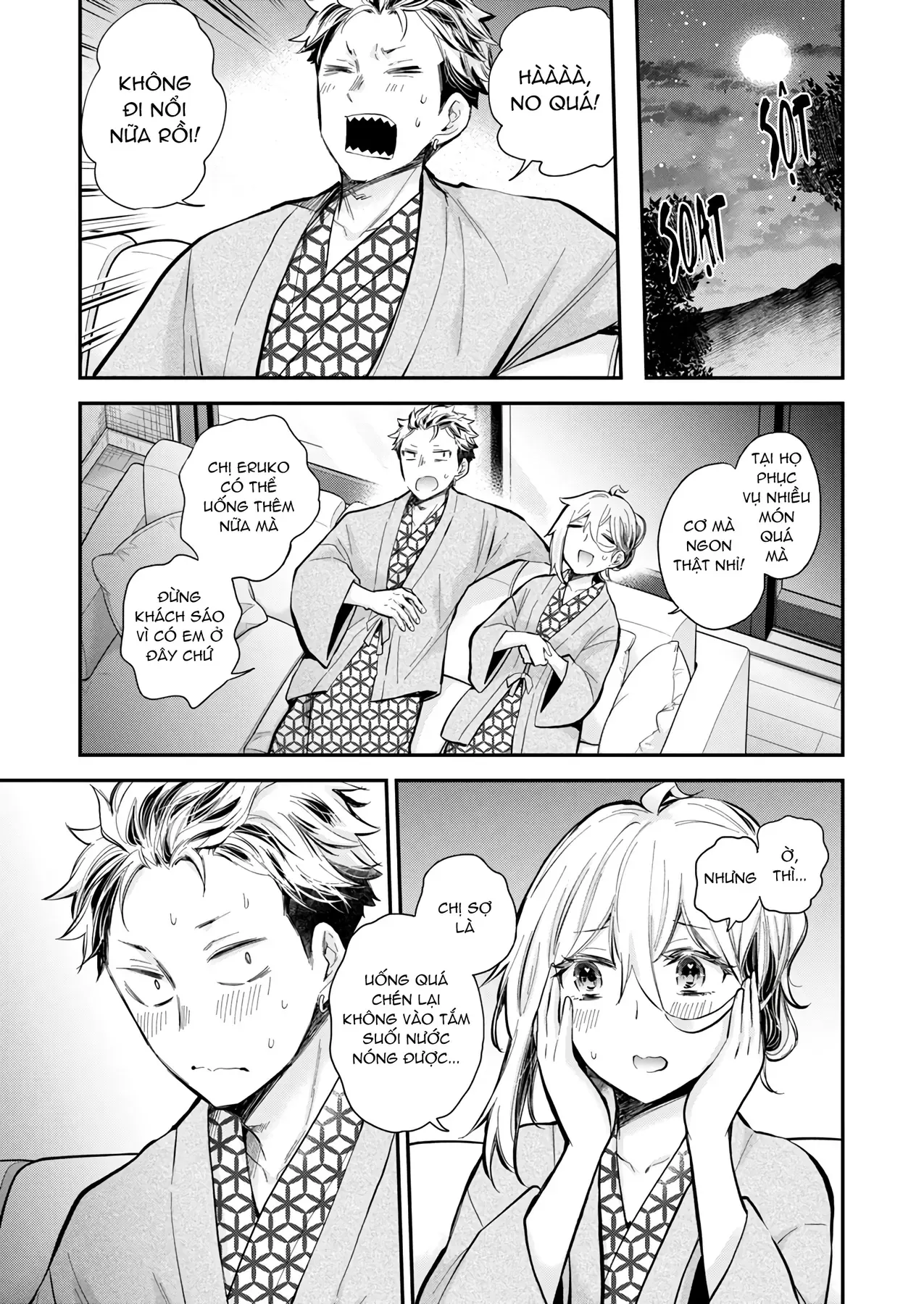 Shingeki No Eroko-San: Hen Na Oneesan Wa Danshi Kousei To Nakayoku Naritai Chap 52 - Next Chap 51