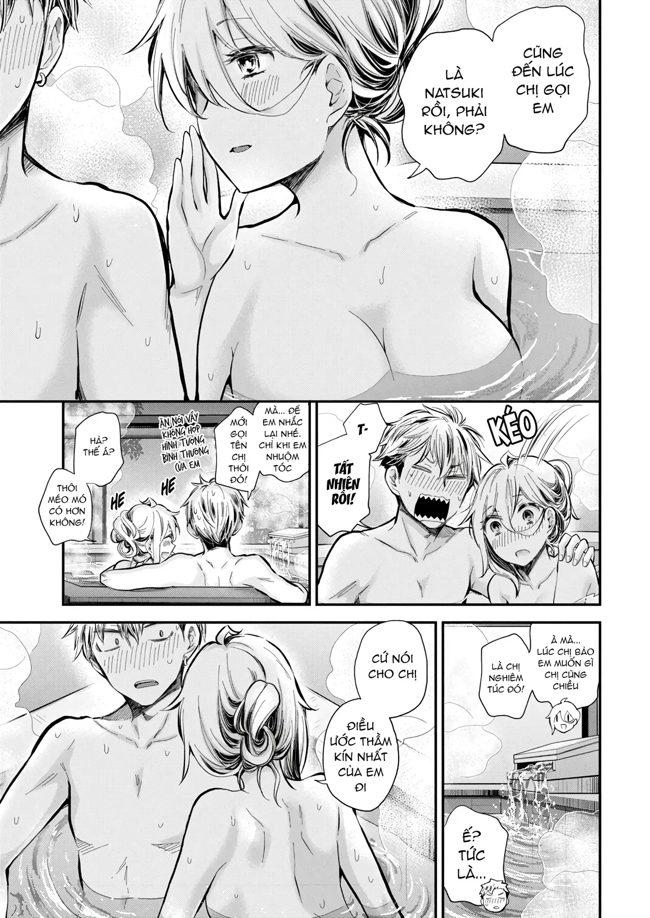 Shingeki No Eroko-San: Hen Na Oneesan Wa Danshi Kousei To Nakayoku Naritai Chap 52 - Next Chap 51