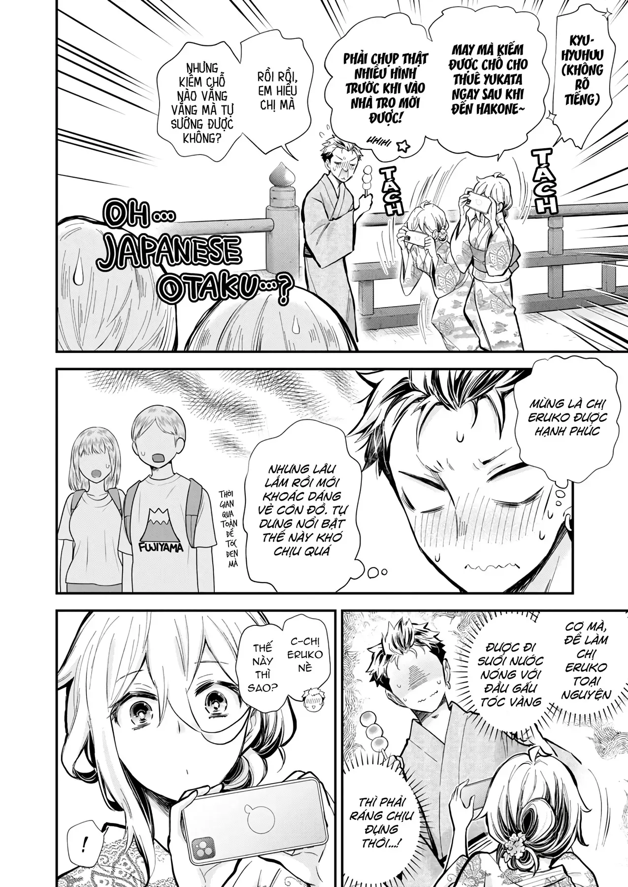 Shingeki No Eroko-San: Hen Na Oneesan Wa Danshi Kousei To Nakayoku Naritai Chap 52 - Next Chap 51