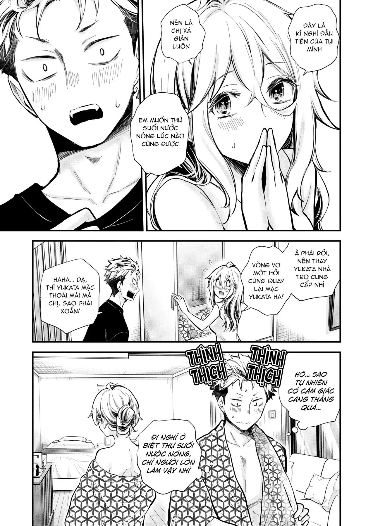 Shingeki No Eroko-San: Hen Na Oneesan Wa Danshi Kousei To Nakayoku Naritai Chap 52 - Next Chap 51